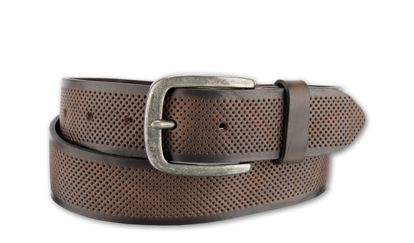 BERND GÖTZ Ledergürtel "Ledergürtel mit zeitlos aktueller Farbauswahl" günstig online kaufen