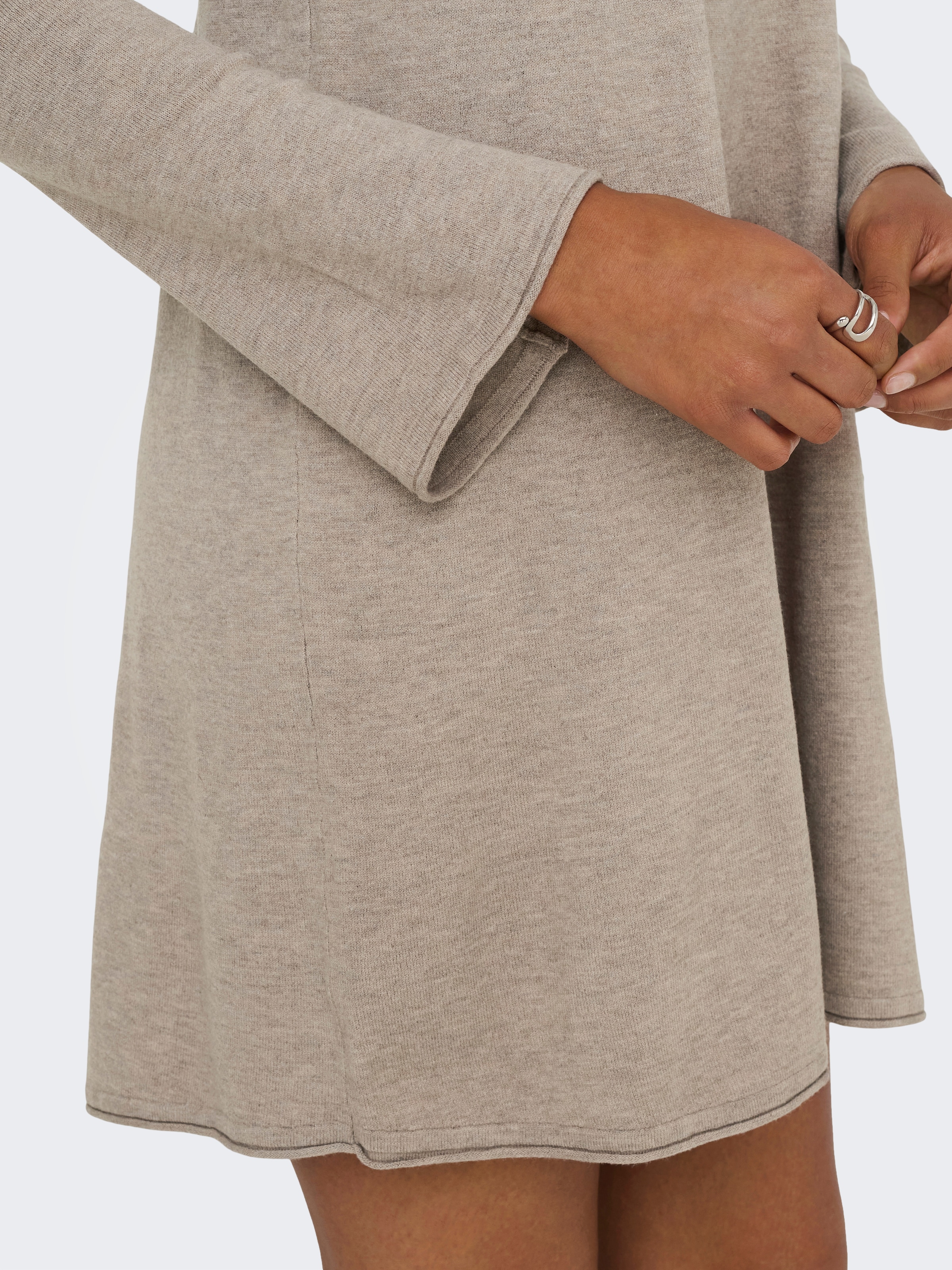 ONLY Midikleid »ONLAMALIO LIFE LS ONECK DRESS KNT«, Sommerkleid
