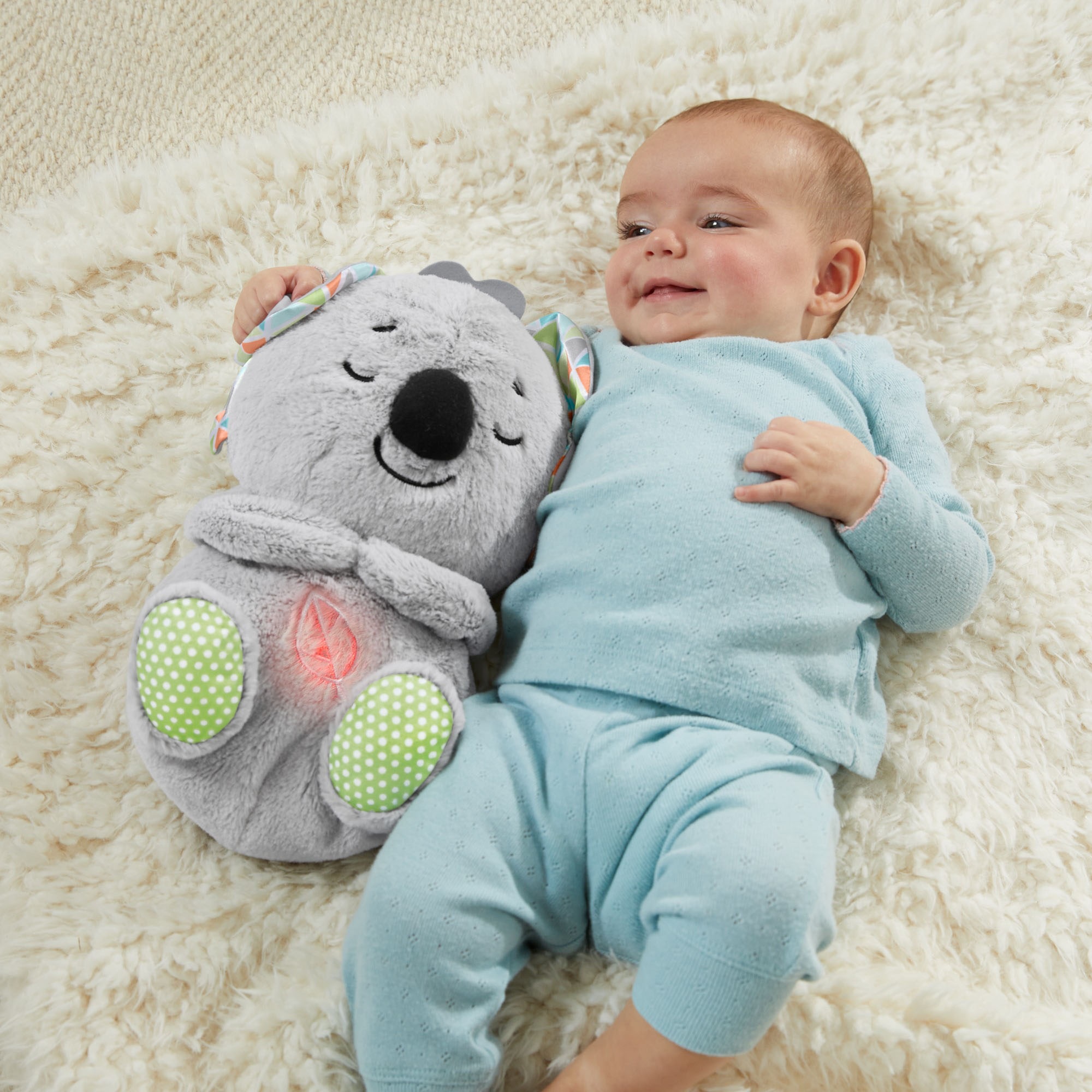 Fisher-Price® Plüschfigur »Schlummer-Koala«, Einschlafhilfe, mit Timer, Musik, Naturgeräuschen und Lichtern