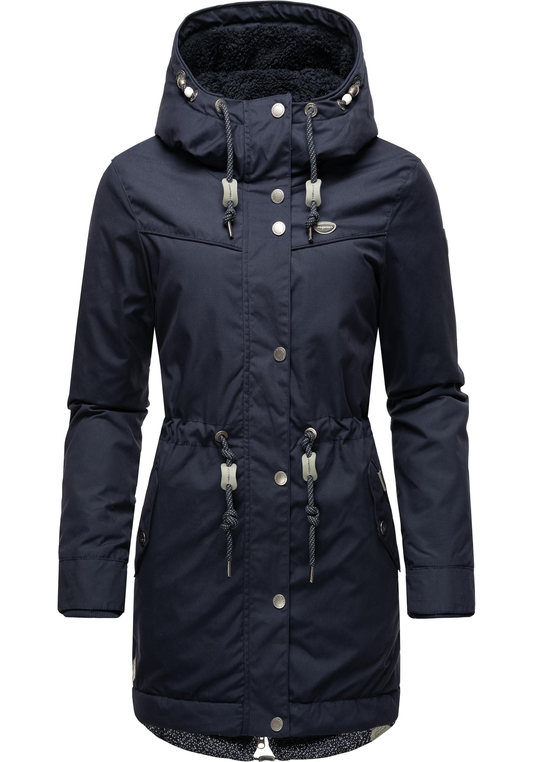 Ragwear Winterjacke »YM-Canny«, mit Kapuze, stylischer Damen Kurzmantel Parka mit Kapuze