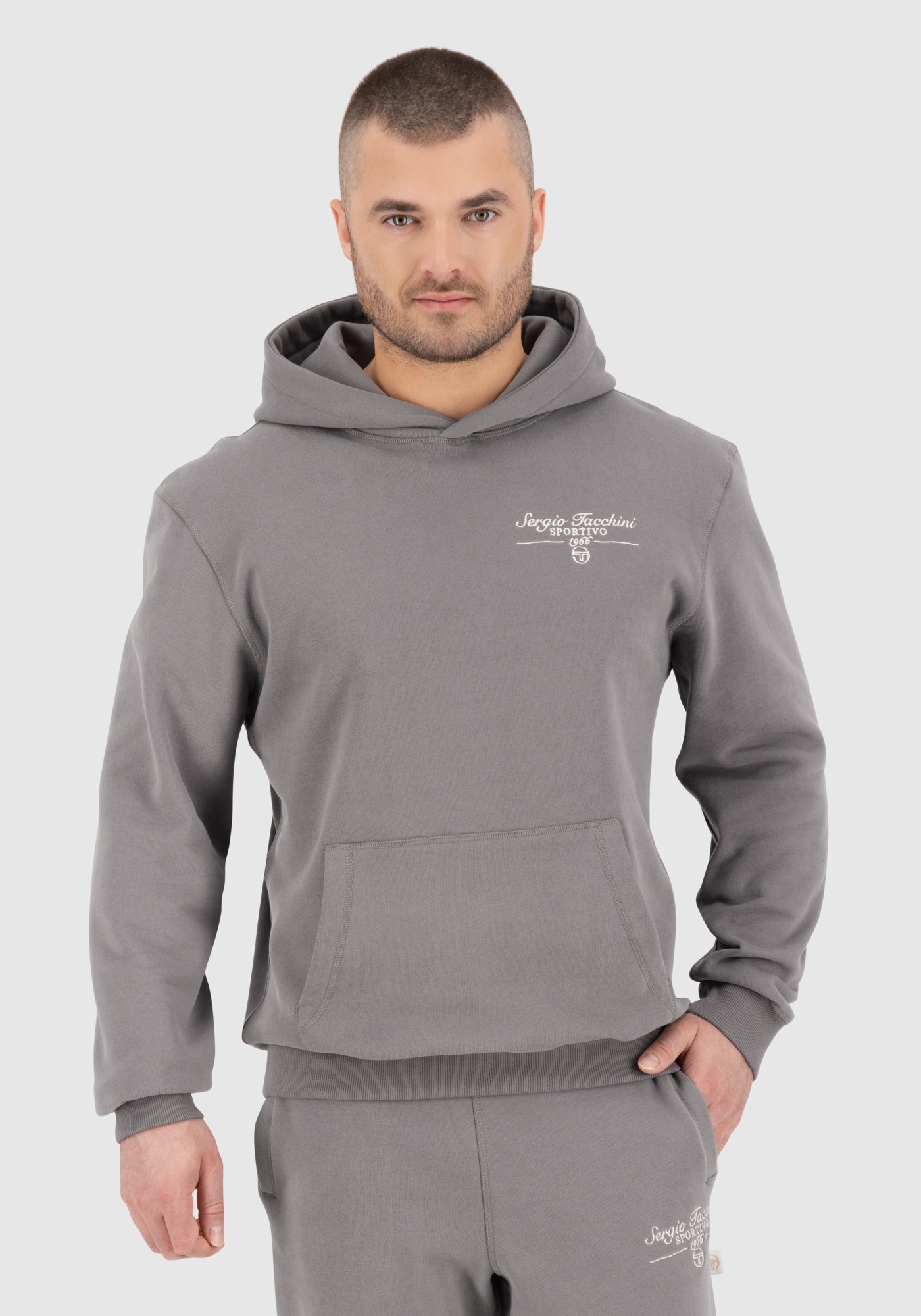 Sergio Tacchini Sweatshirt »NOAH HOODIE Herren«, Sweatshirt Herren, Fleece Pullover, Hoodie, Kapuze, Outdoor, Sale