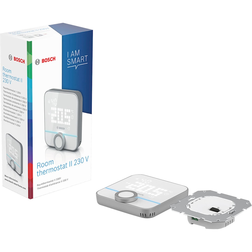 BOSCH Raumthermostat »Smart Home Raumthermostat II 230 V«, (1 St.)