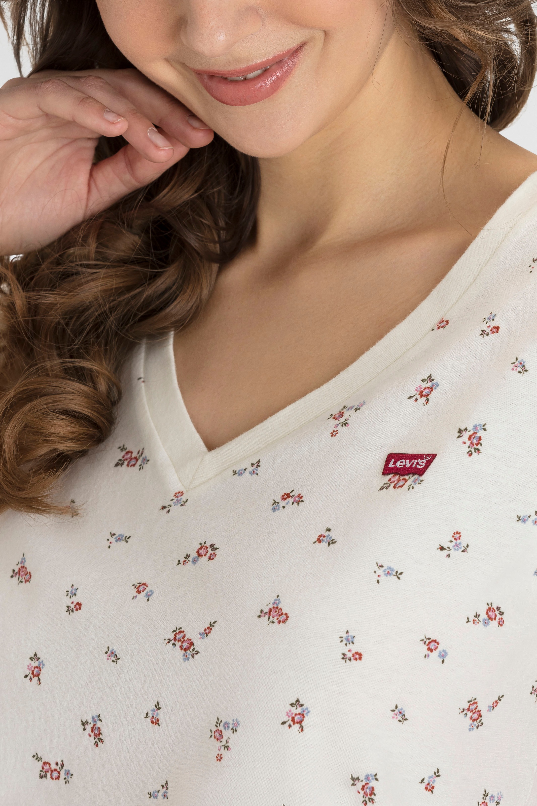 Levi's® T-Shirt »PERFECT VNECK MULTI-COL«