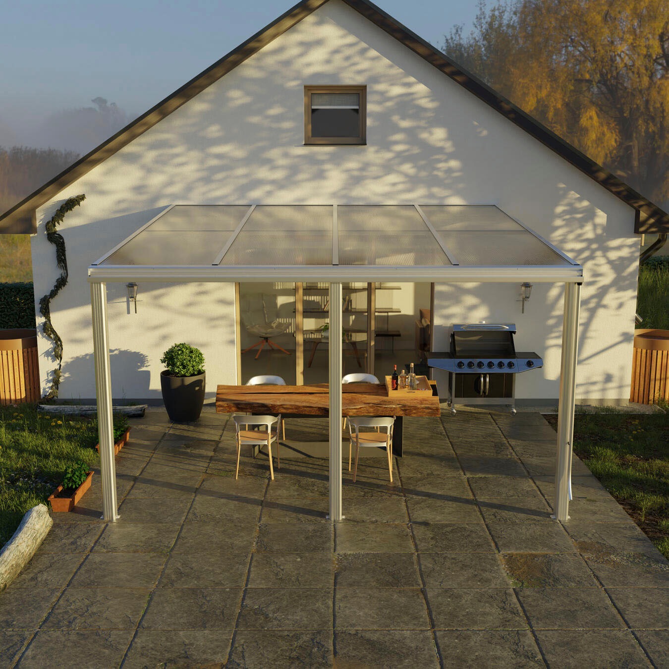 Beckmann Terrassendach »Exklusiv Gr. 10«