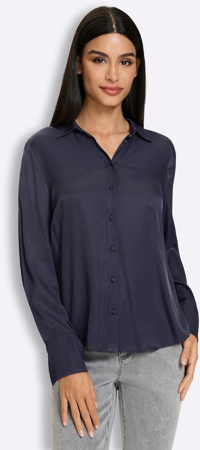 heine Satinbluse