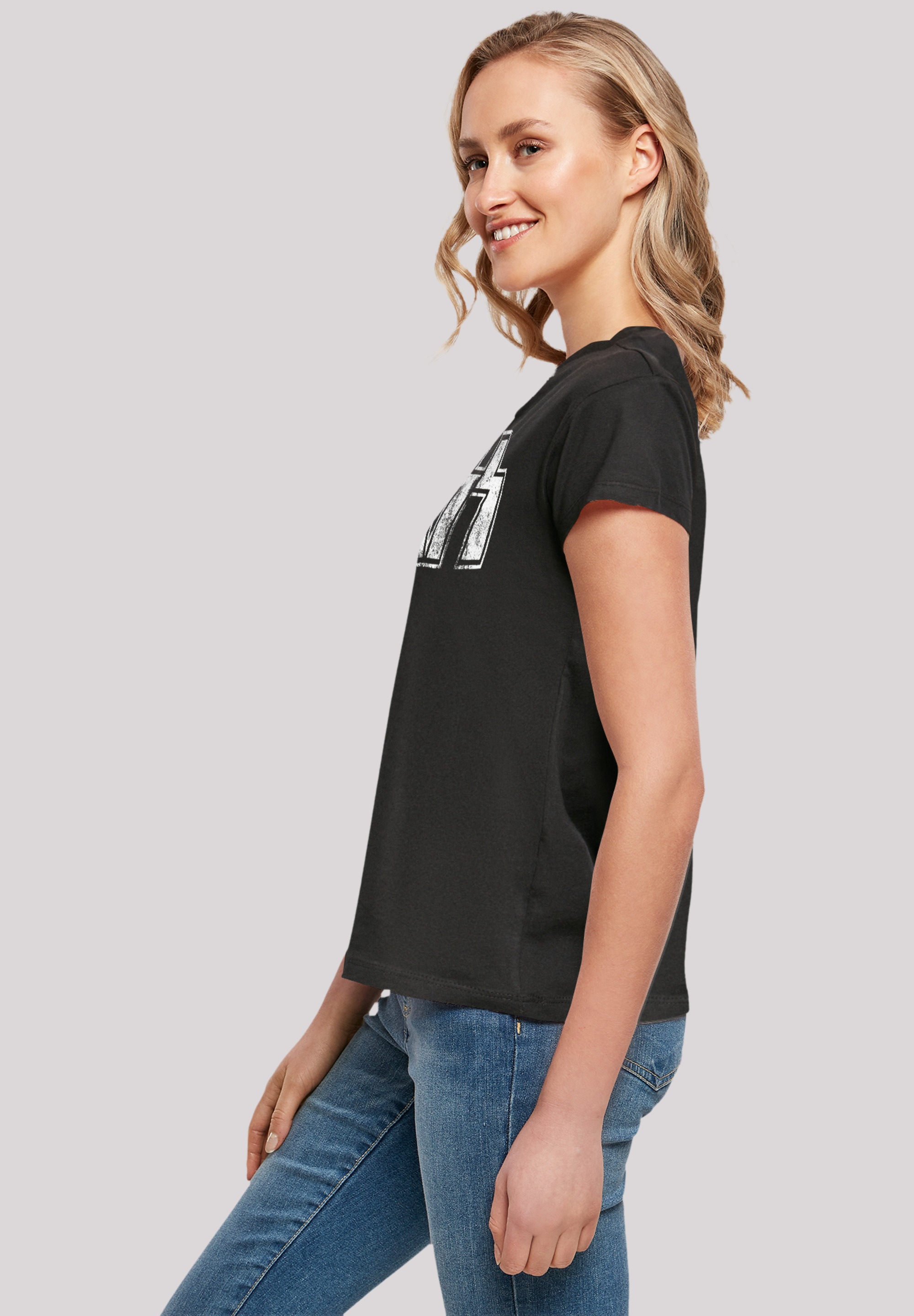 F4NT4STIC T-Shirt »Kiss Rock Band Vintage Logo«, Premium Qualität, Musik, By Rock Off