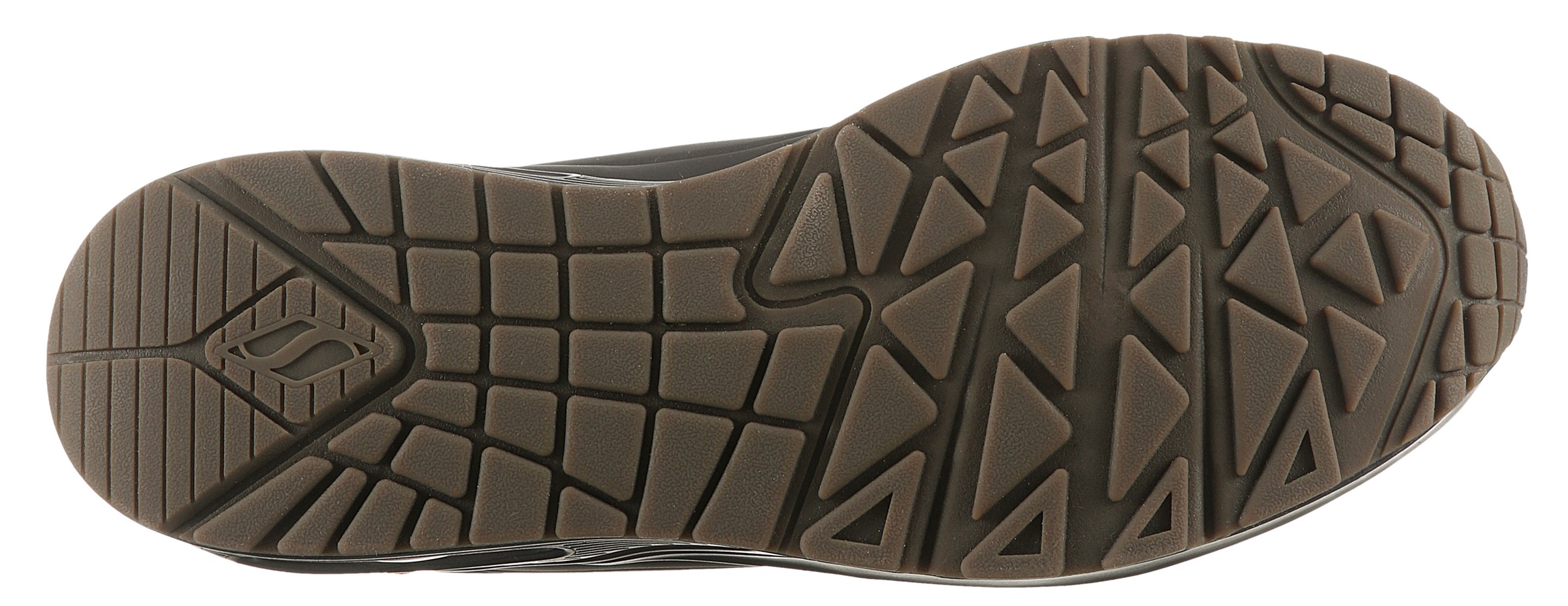 Skechers Sneaker »UNO-SUITED ON AIR«, Freizeitschuh, Halbschuh, Schnürschuh mit modischer Keilsohle