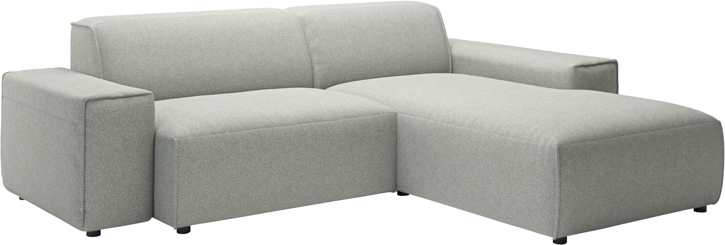 andas Ecksofa »Glimminge L-Form auch in Breitcord, Feincord + Easy care-Bezug,«, Breite 234, Zierkissen
