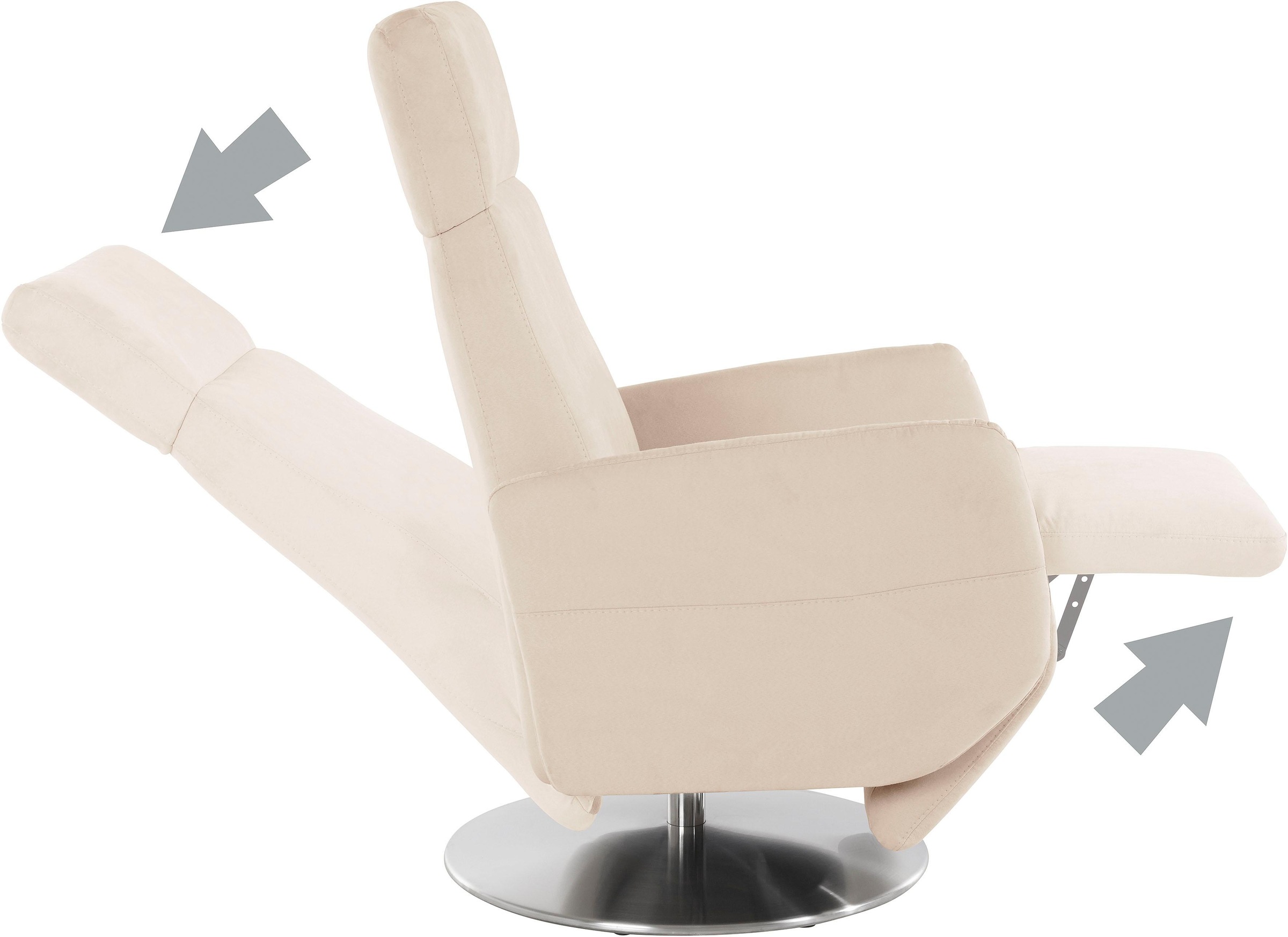sit&more TV-Sessel »Kobra«, manuelle Relaxfunktion