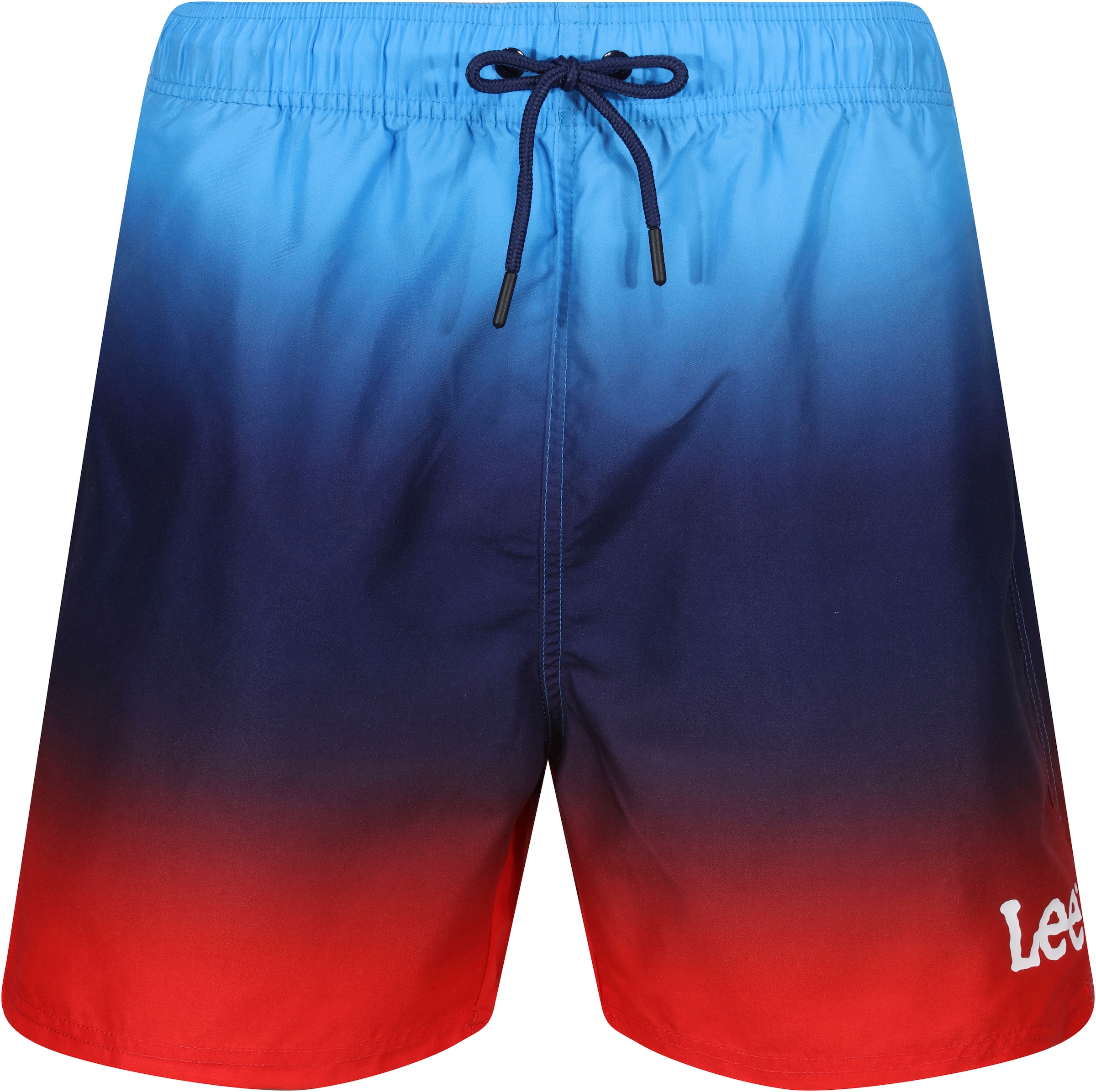 Lee Badeshorts ""Pipe"", Dip-Dye Optik, elastischer Bund