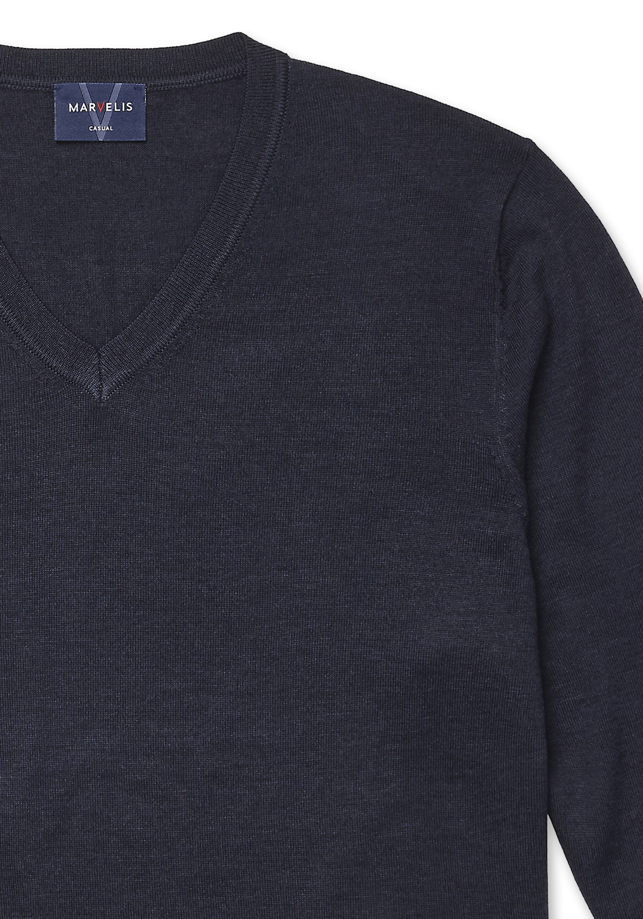 MARVELIS V-Ausschnitt-Pullover