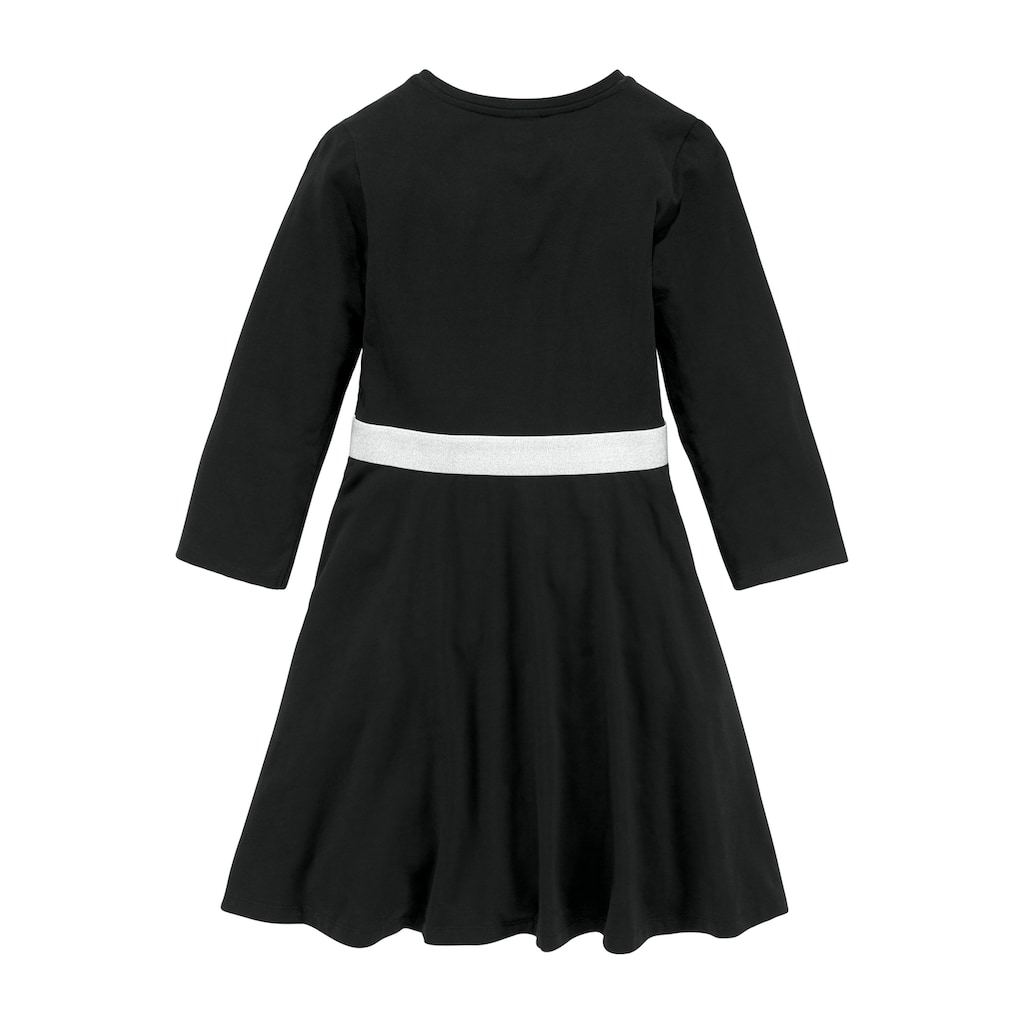 KIDSWORLD Skaterkleid »mit Glitzerband«