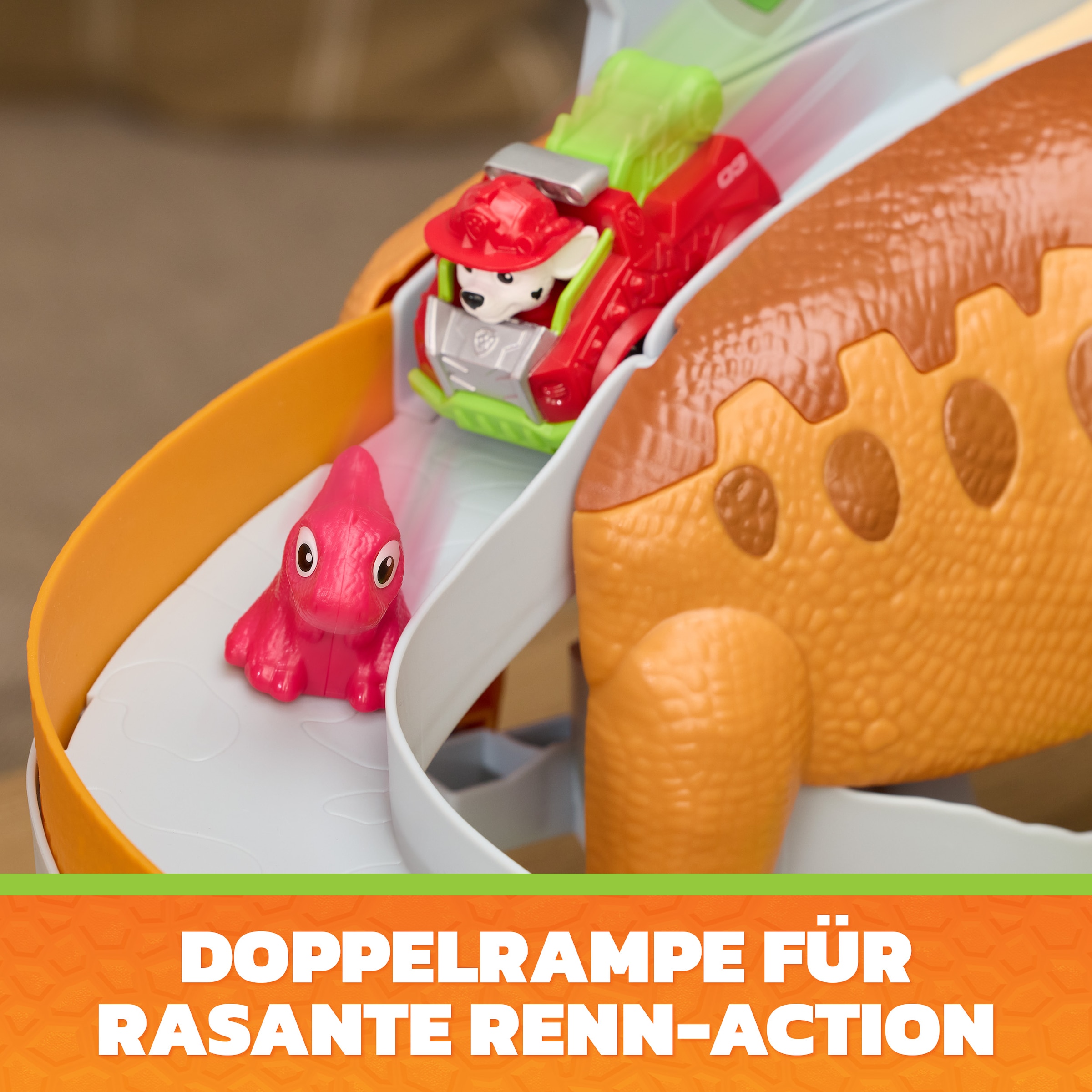 Spin Master Spielwelt »PAW Patrol: Der Dino Film, Pup Squad Lift & Race Dino Spielset«