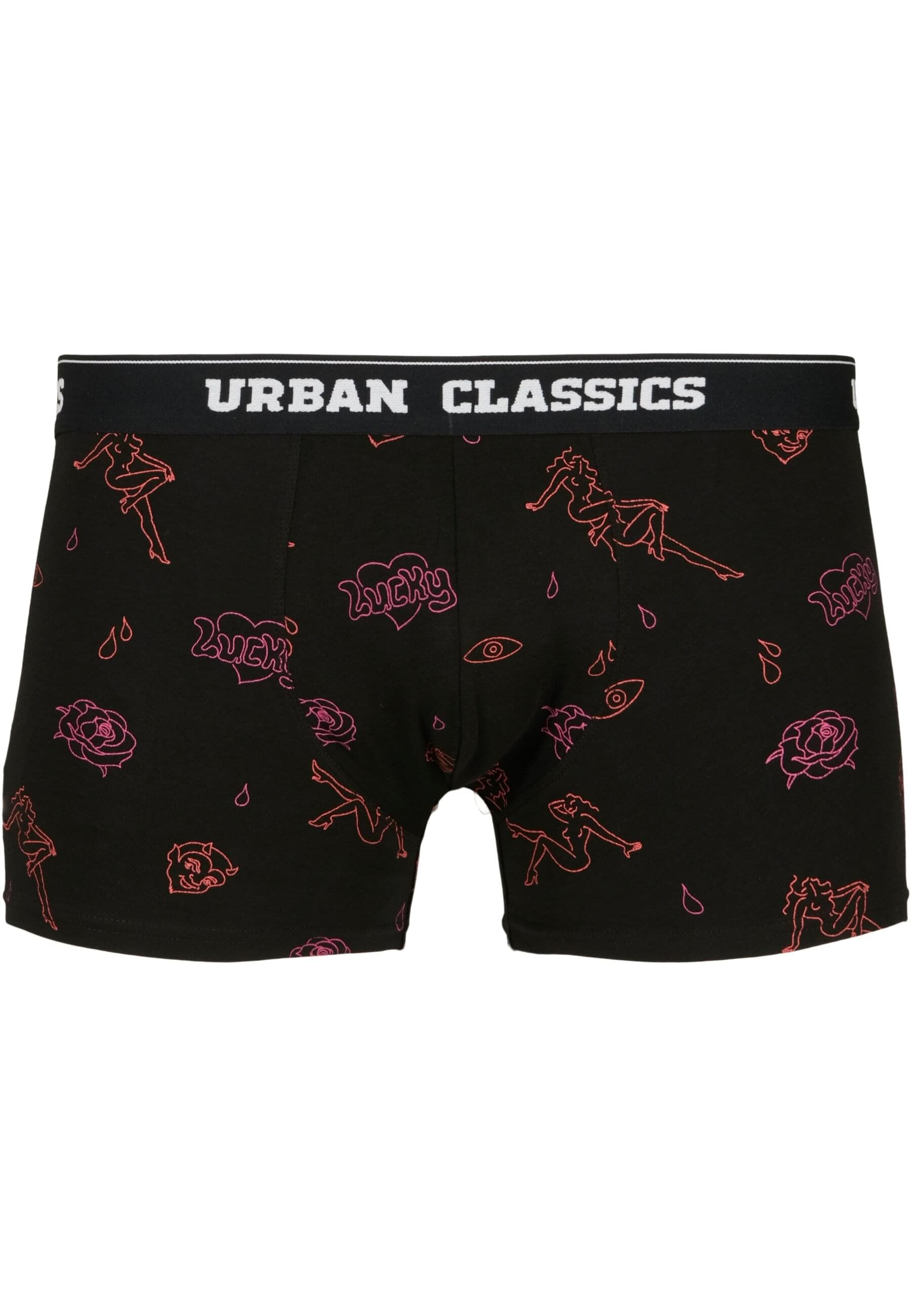 URBAN CLASSICS Boxershorts "Urban Classics Herren Boxer Shorts 3-Pack", (1 St.)