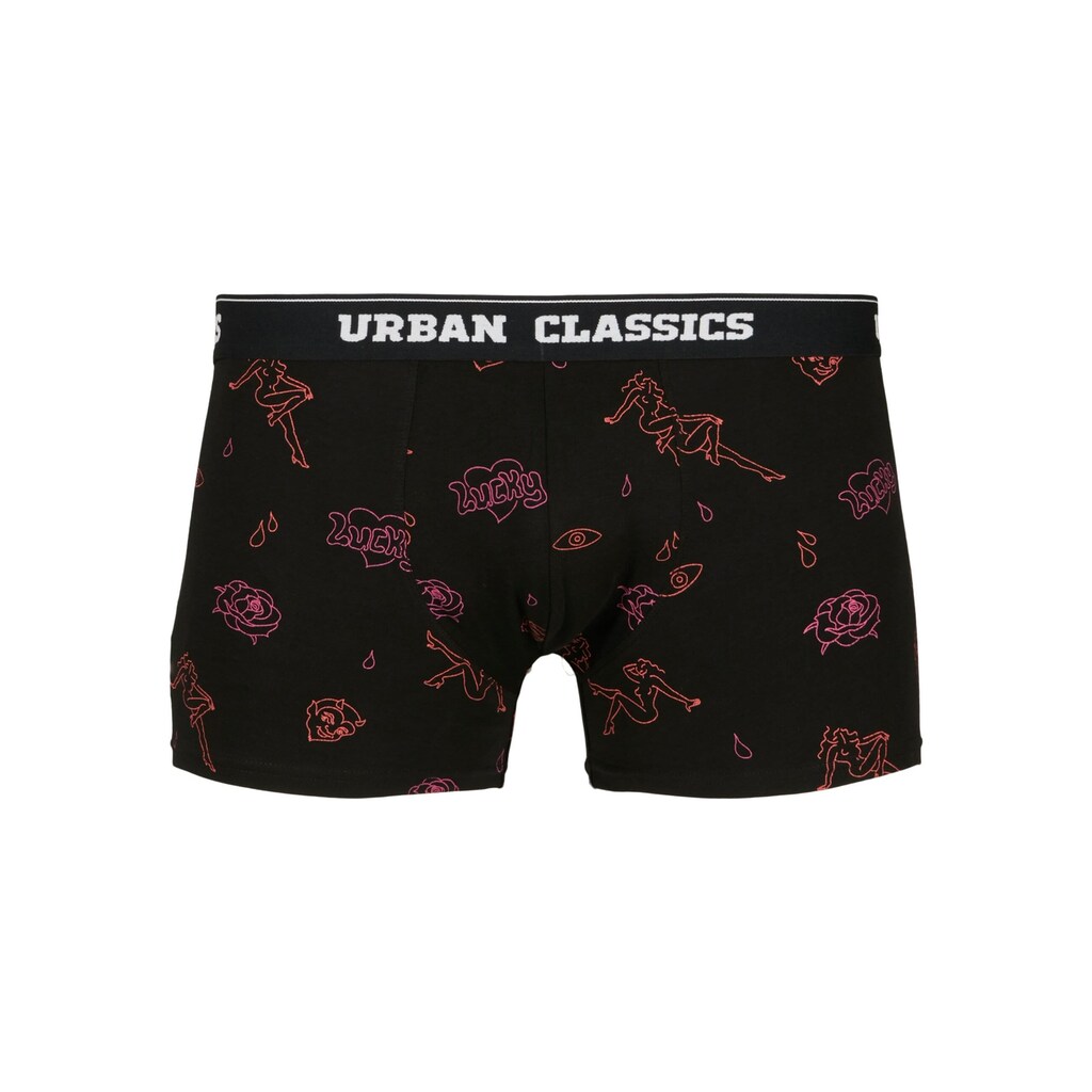 URBAN CLASSICS Boxershorts »Herren Boxer Shorts 3-Pack«, (1 St.)