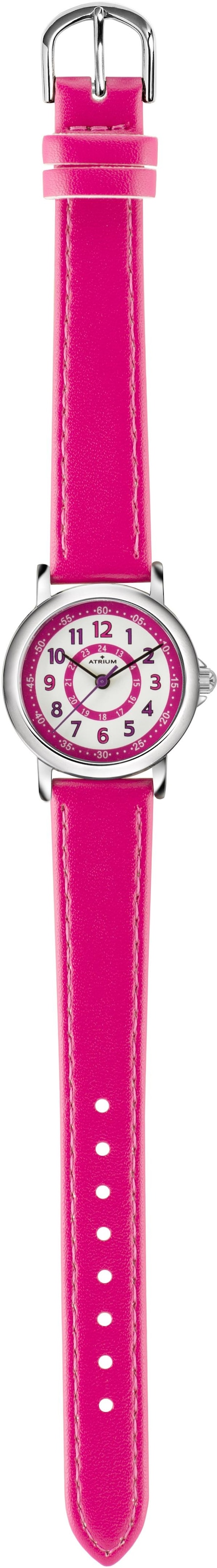 Atrium Quarzuhr, Armbanduhr,Kinderuhr,Mädchen,Jungen, Lernuhr,Schulanfang, Geschenkidee