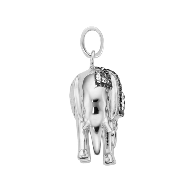 GIORGIO MARTELLO MILANO Kettenanhänger »Elefant mit Zirkonia und Spinell  Steinen, Silber 925« bestellen | BAUR | Kettenanhänger