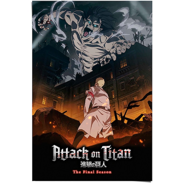 Reinders! Poster »Attack on Titan S4 - eren onslaught« bestellen | BAUR