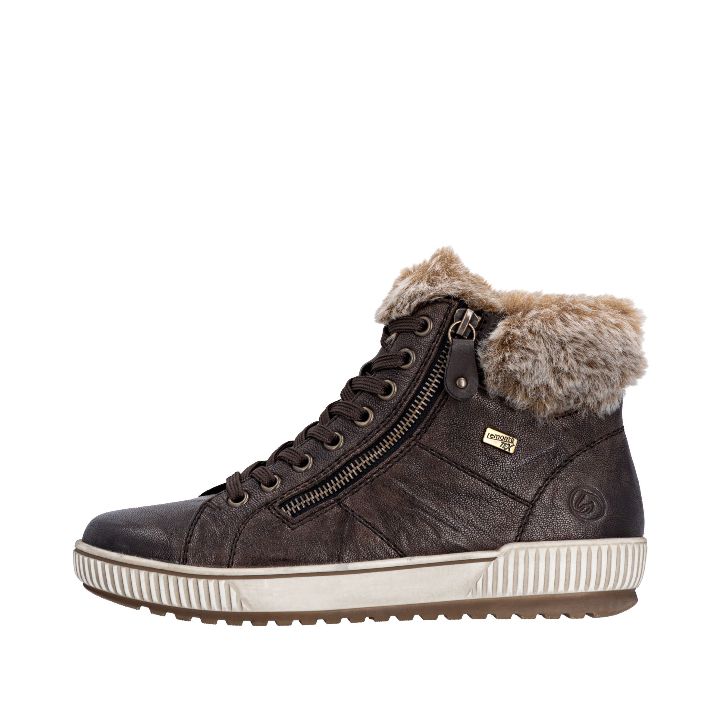 Remonte Winterboots, Plateau, Outdoorschuh Schnürboots mit wasserabweisender TEX-Membran