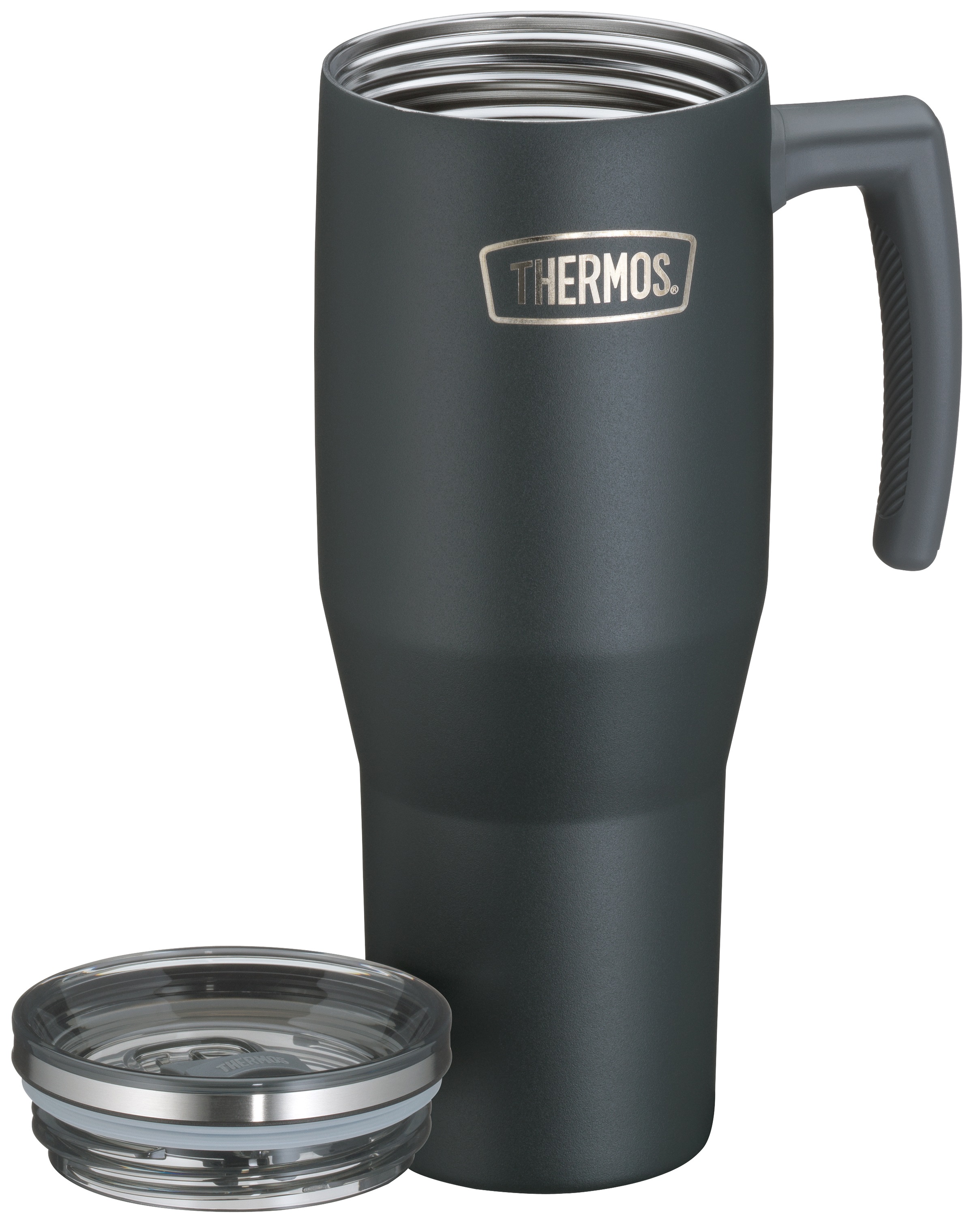 THERMOS Thermobecher »REFRESHING SERIES ISOLIERTRINKBECHER mit Strohhalm«, (1 tlg.), 1,10l, 6h heiß & 6h kalt, mit Griff