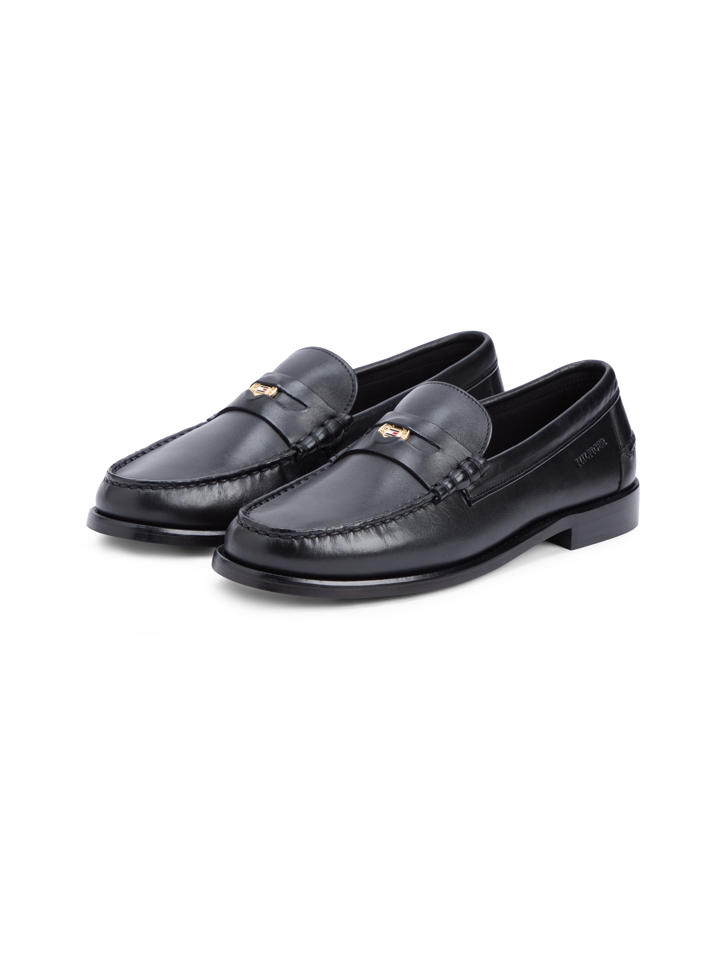 Tommy Hilfiger Loafer "HILFIGER PENNY CRUST LTH LOAFER" Slipper, Businesssc günstig online kaufen