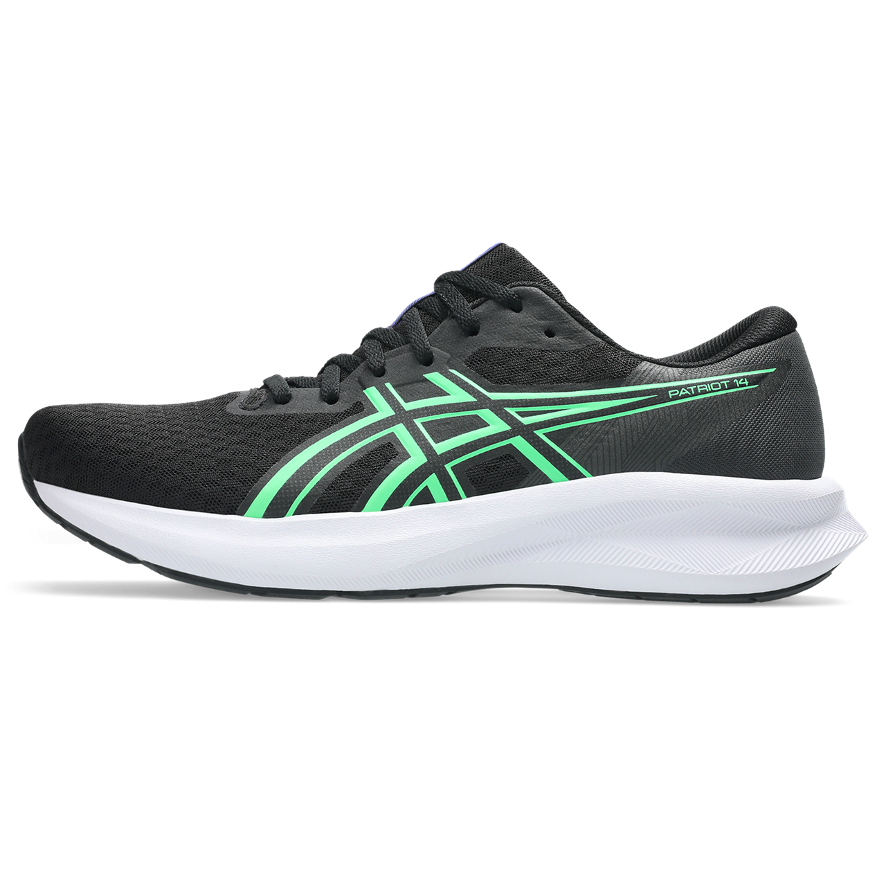 Asics Laufschuh »PATRIOT 14«  atmungsaktives Mesh-Obermaterial, Energiegeladene Mittelsohle
