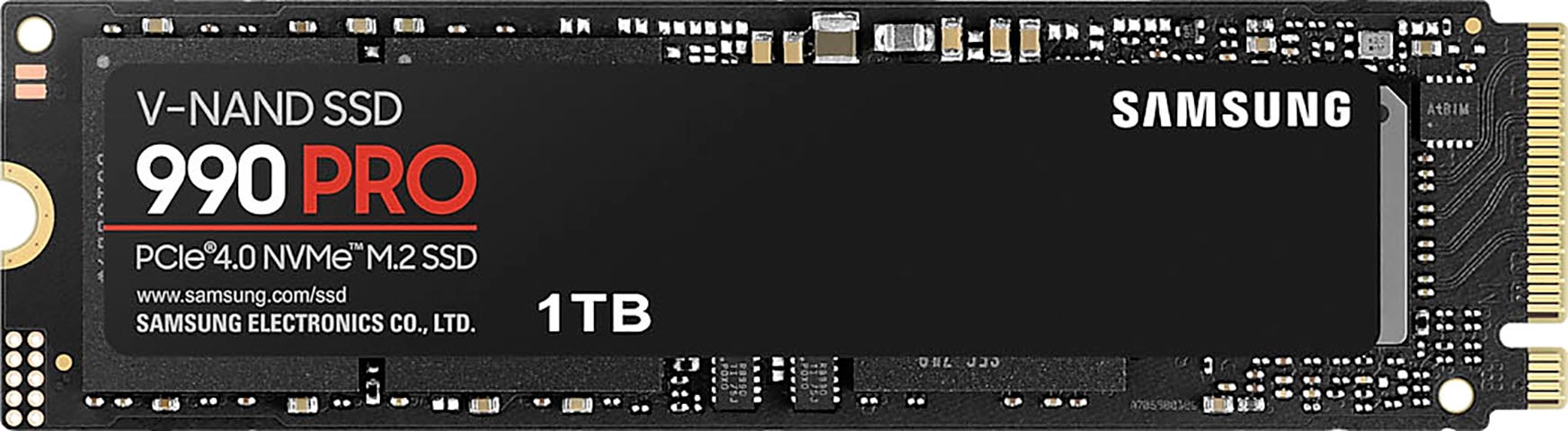 Samsung interne SSD »990 PRO NVMe™ M.2«, Anschluss PCIe Gen 4.0 x4