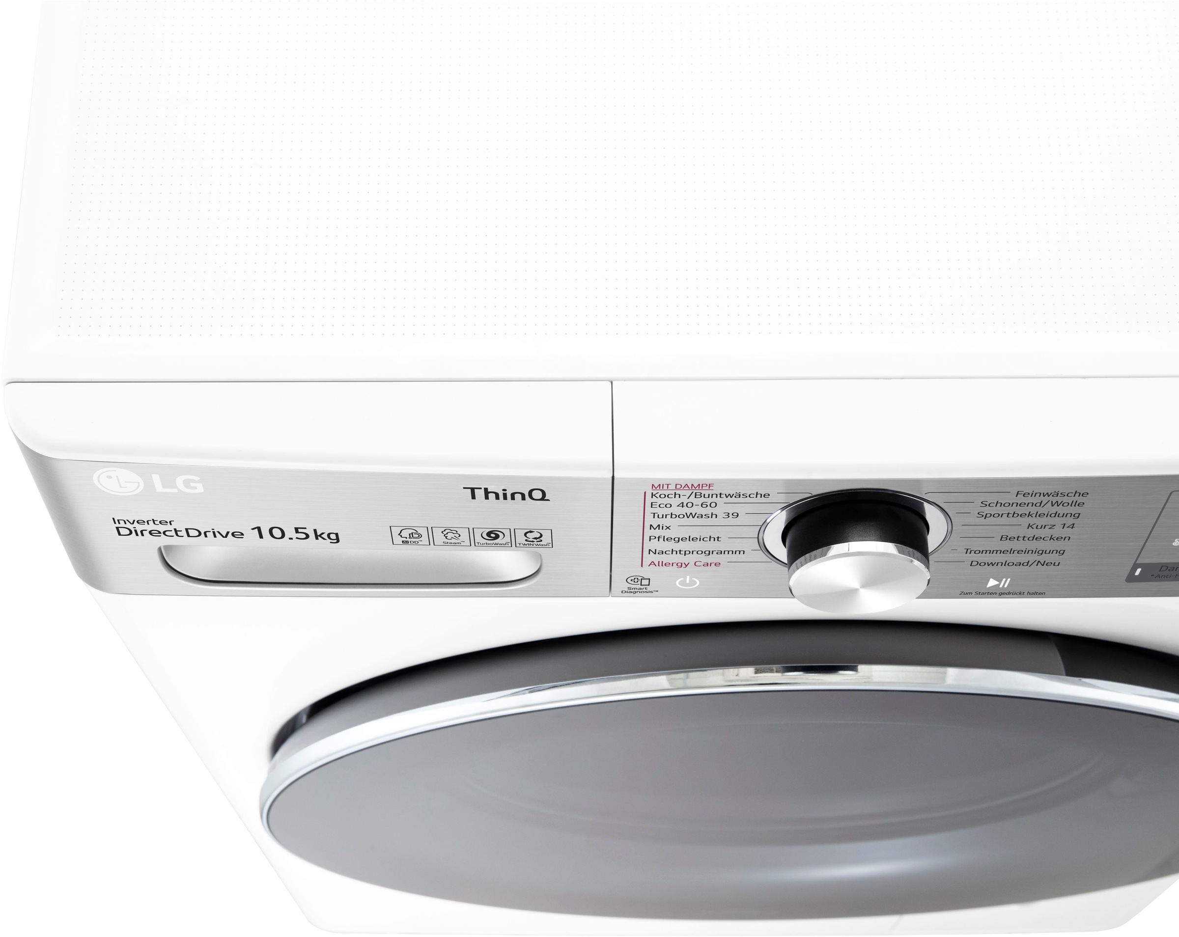 LG Waschmaschine »F6WV910P2«, TurboWash® nur - Minuten U/min, Waschen 1600 F6WV910P2, 39 BAUR | kg, in 10,5