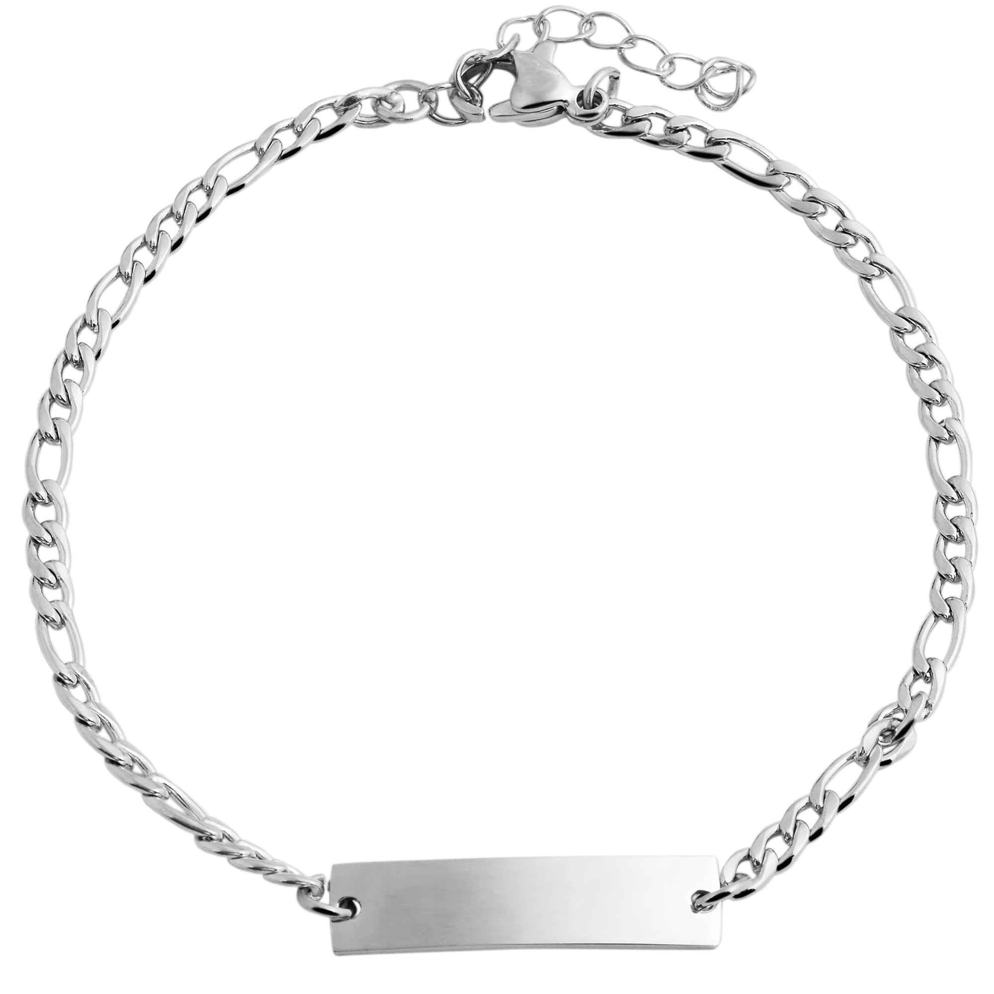 Adelia´s Edelstahlarmband »Armband aus Edelstahl 18 cm«