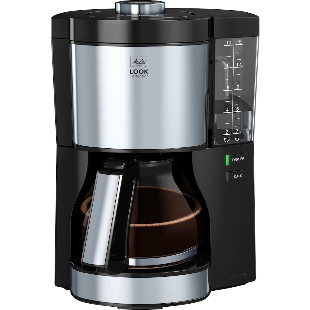 Melitta Filterkaffeemaschine »Look® Perfection 1025-06«, 1,25 l Kaffeekanne, Papierfilter, 1x4