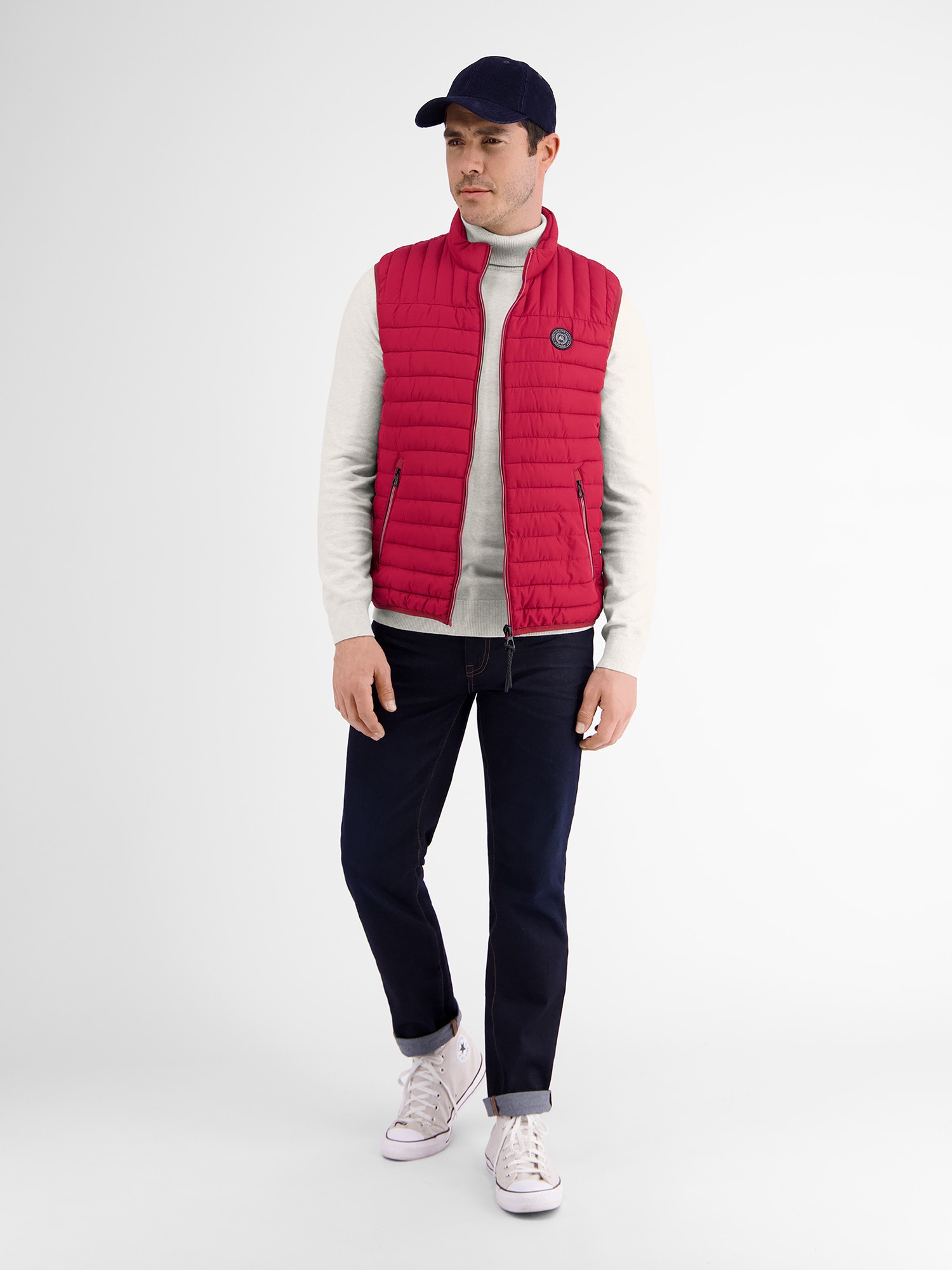 LERROS Rollkragenpullover »LERROS Rollkragenpullover, Flachstrick«