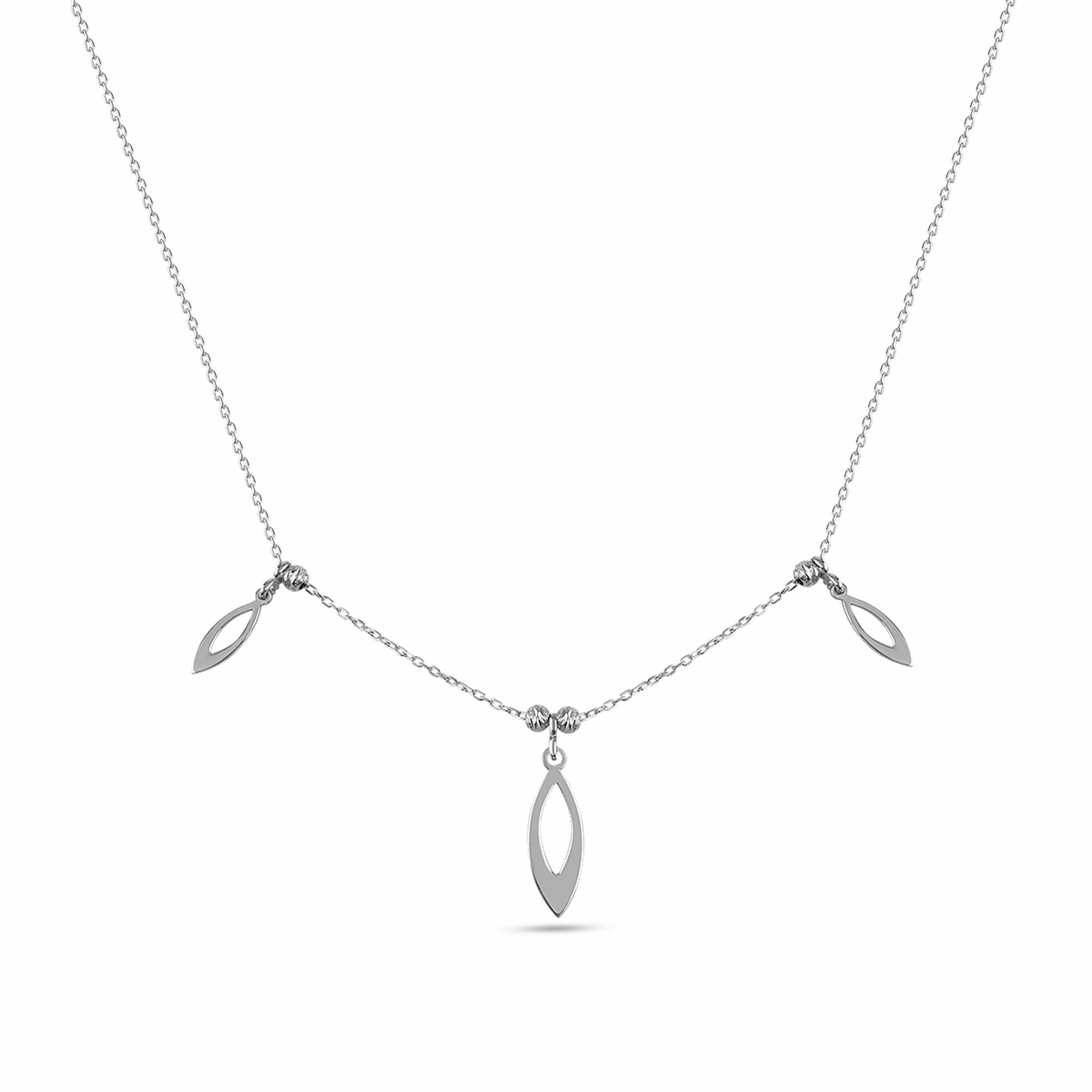 Kette mit Anhänger »925/- Sterling Silber Pure Geometrie Silberkette«