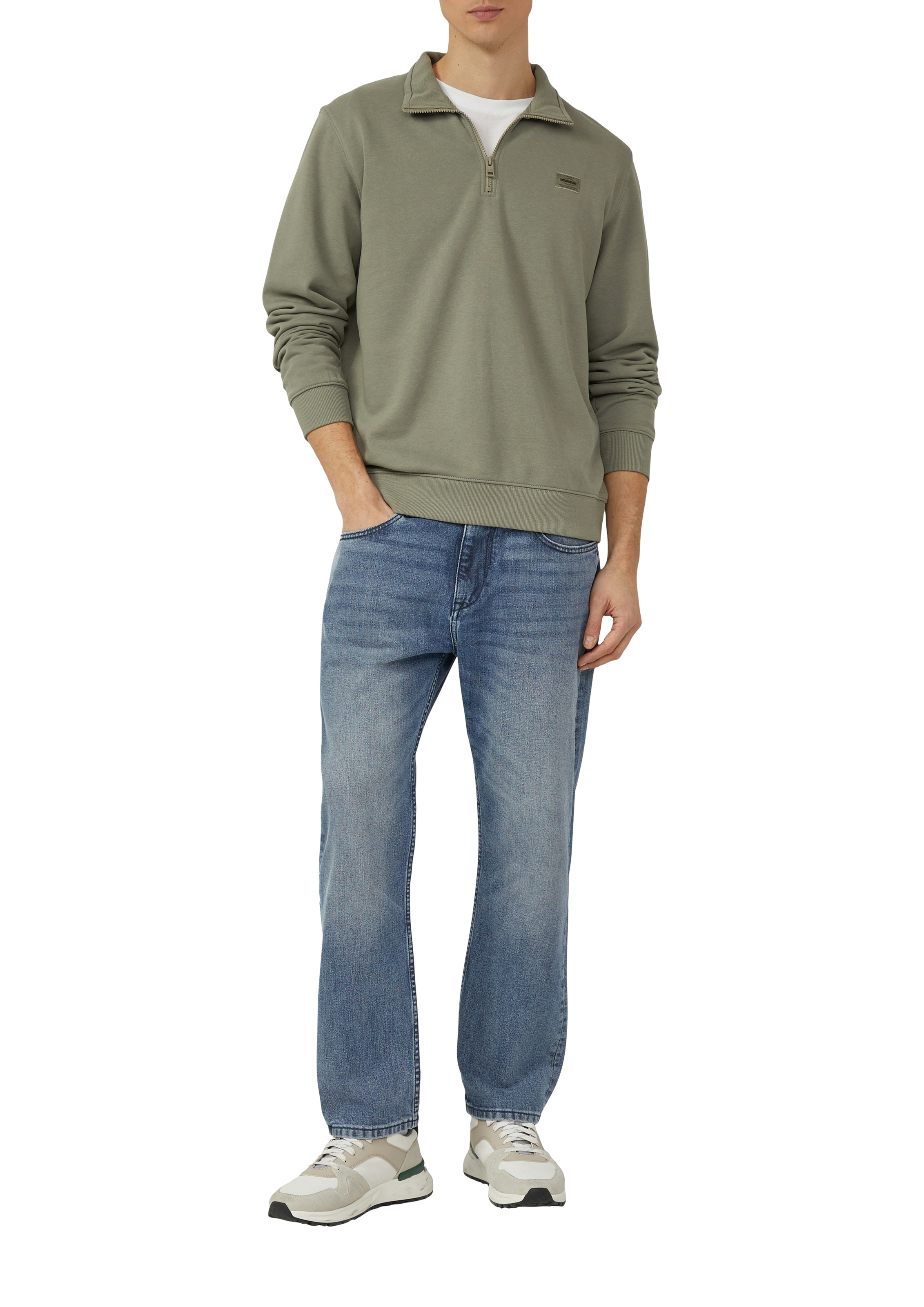 s.Oliver Sweater, mit Troyer-Kragen günstig online kaufen