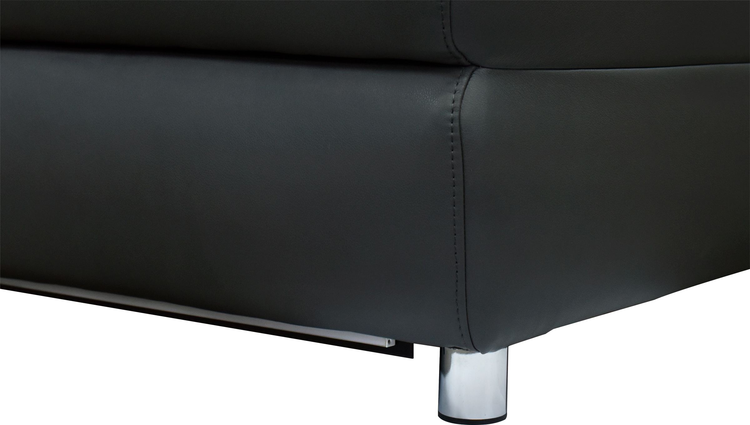 Places of Style 2-Sitzer »Pareli 172cm, manuelle u. elektr. Relaxfunktion«, USB, Kopfteil-Verstellung, LED, in Echtleder, Kunstleder, Web