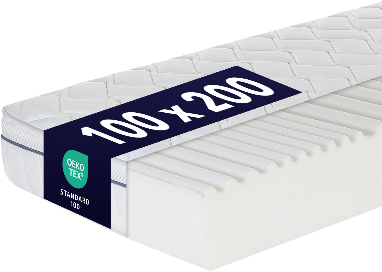 DI QUATTRO Komfortschaummatratze "23cm, Wave 3D, Wendematratze mit zwei Här günstig online kaufen