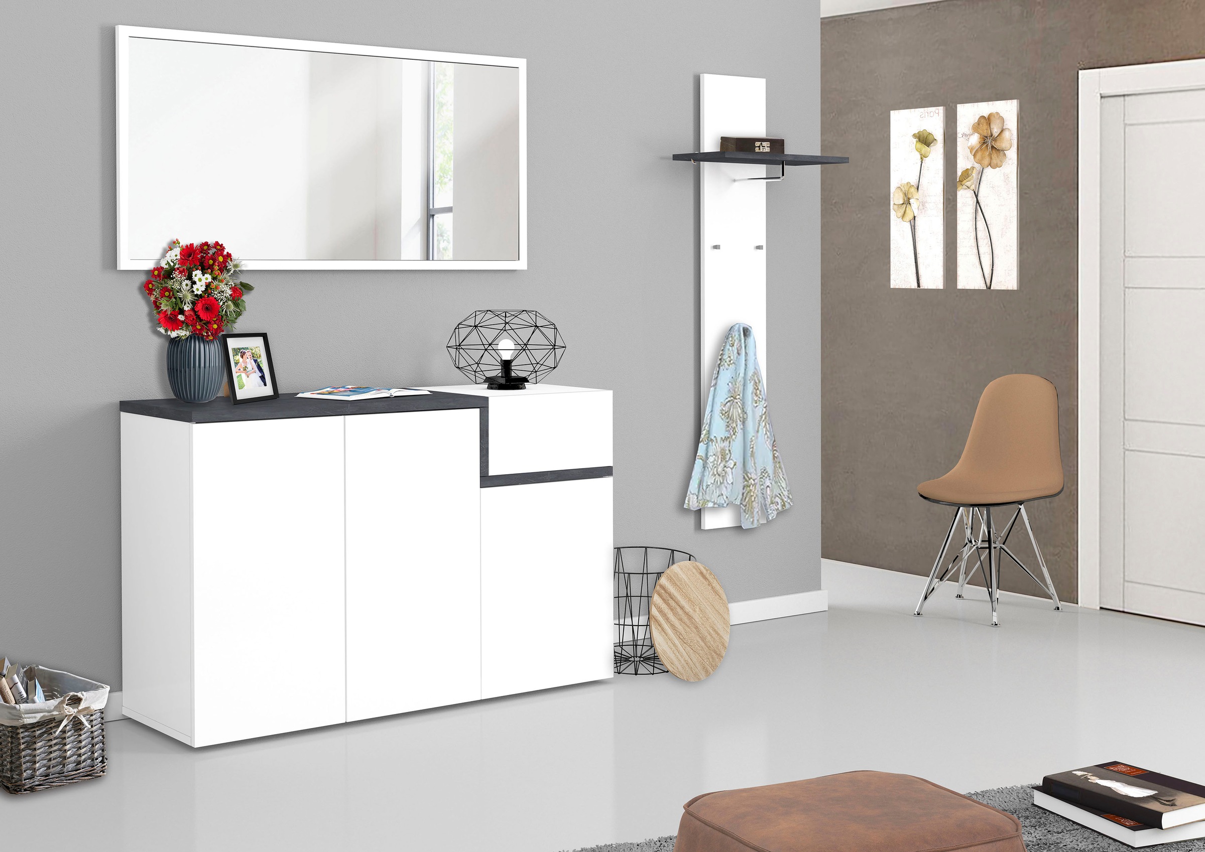 Thumbnail - Home affaire Schuhschrank "Zet" Breite 120 cm