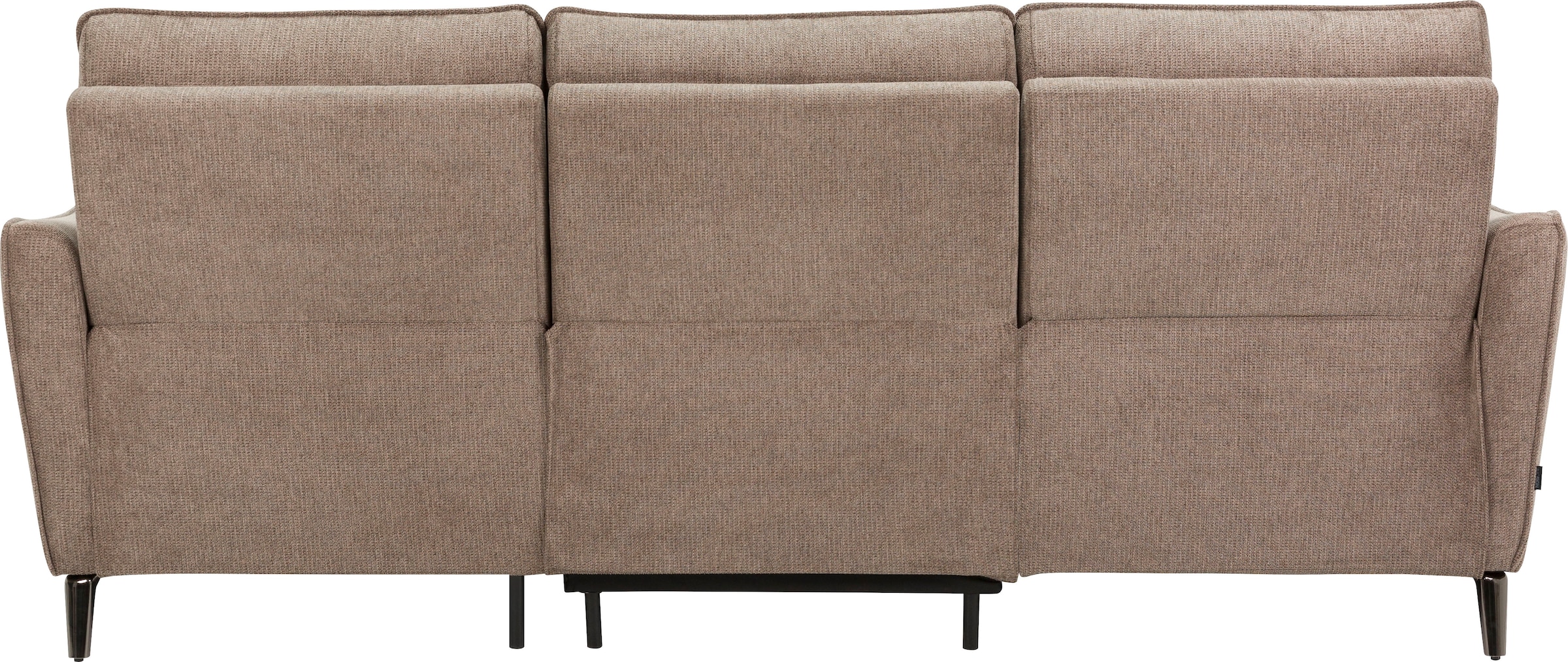 INOSIGN Ecksofa »TAYLER 3-Sitzer, L-Form (Breite 239cm), elektr. Relaxfunktion, USB A/C«, und Recamiere, Liegefunktion durch Recliner, Federkernpolsterung