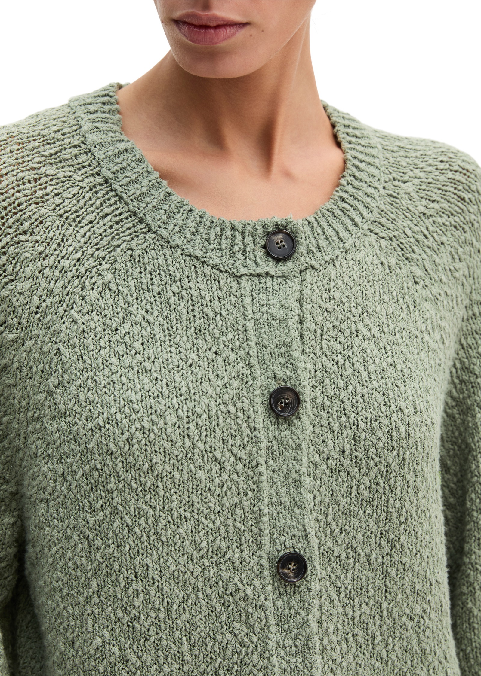 Marc O'Polo Cardigan »aus Heavy Cotton Slub-Garn«