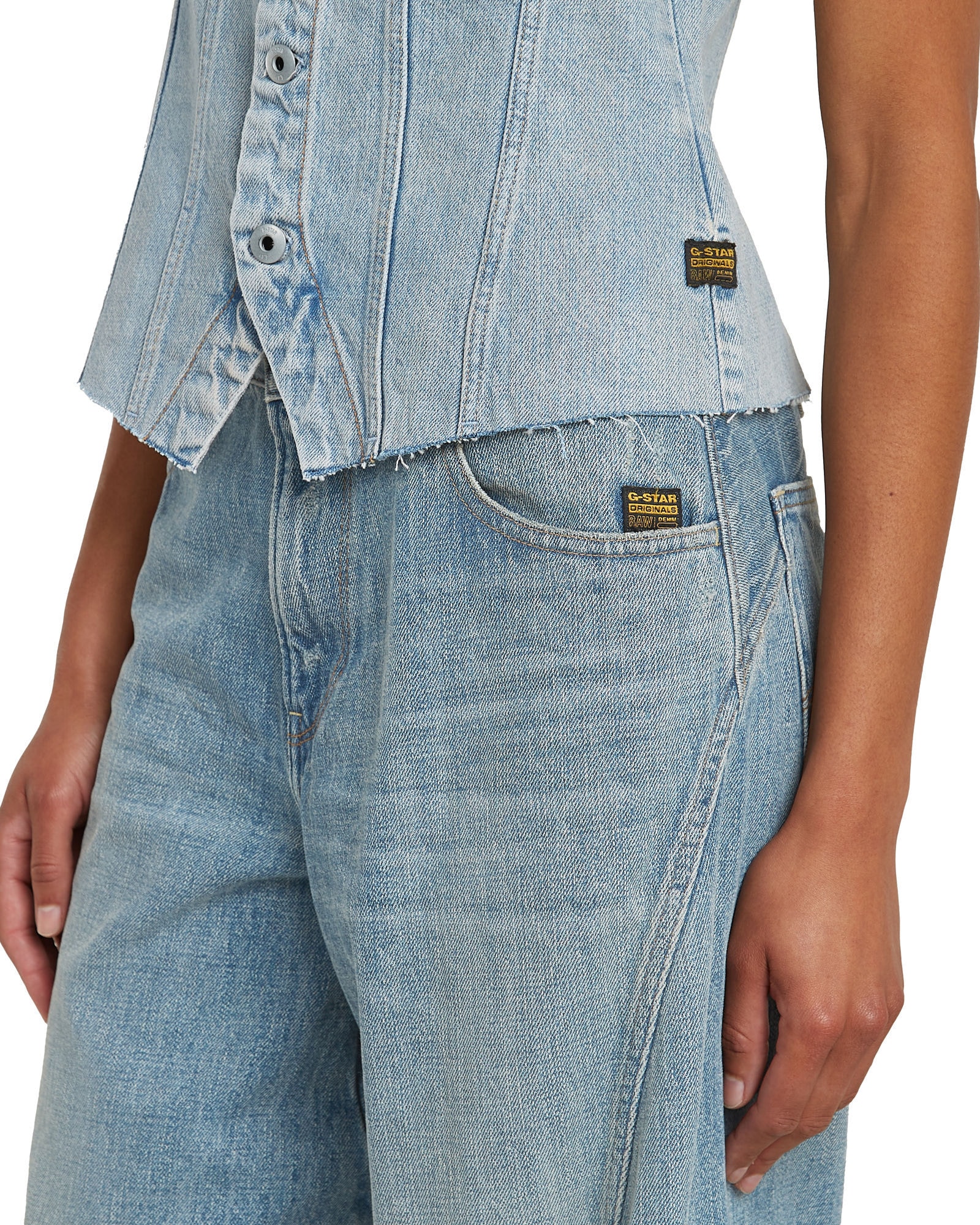 G-STAR T-Shirt »Kick Bustier Top«