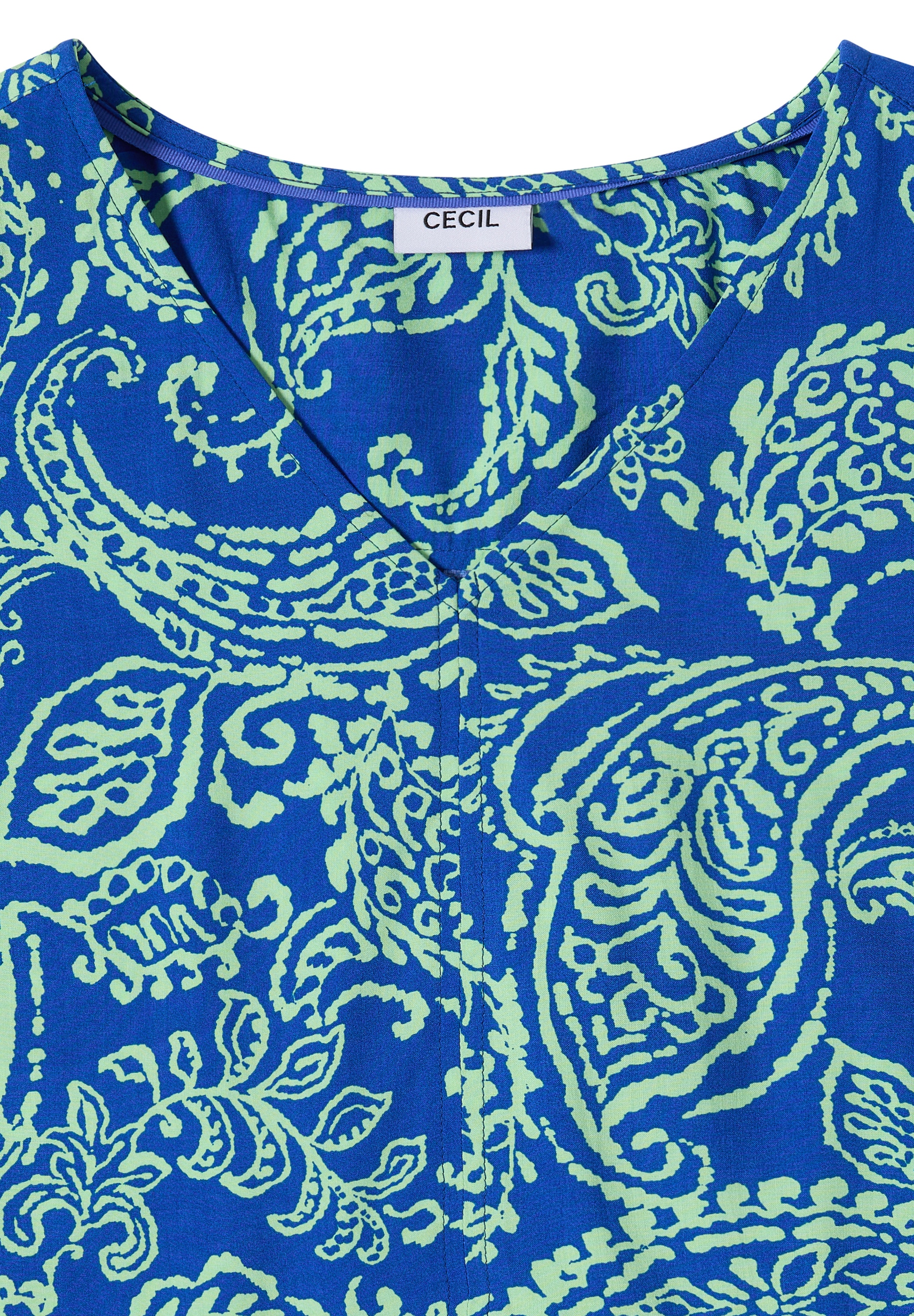 Cecil Midikleid Ohne Taschen mit allover Print
