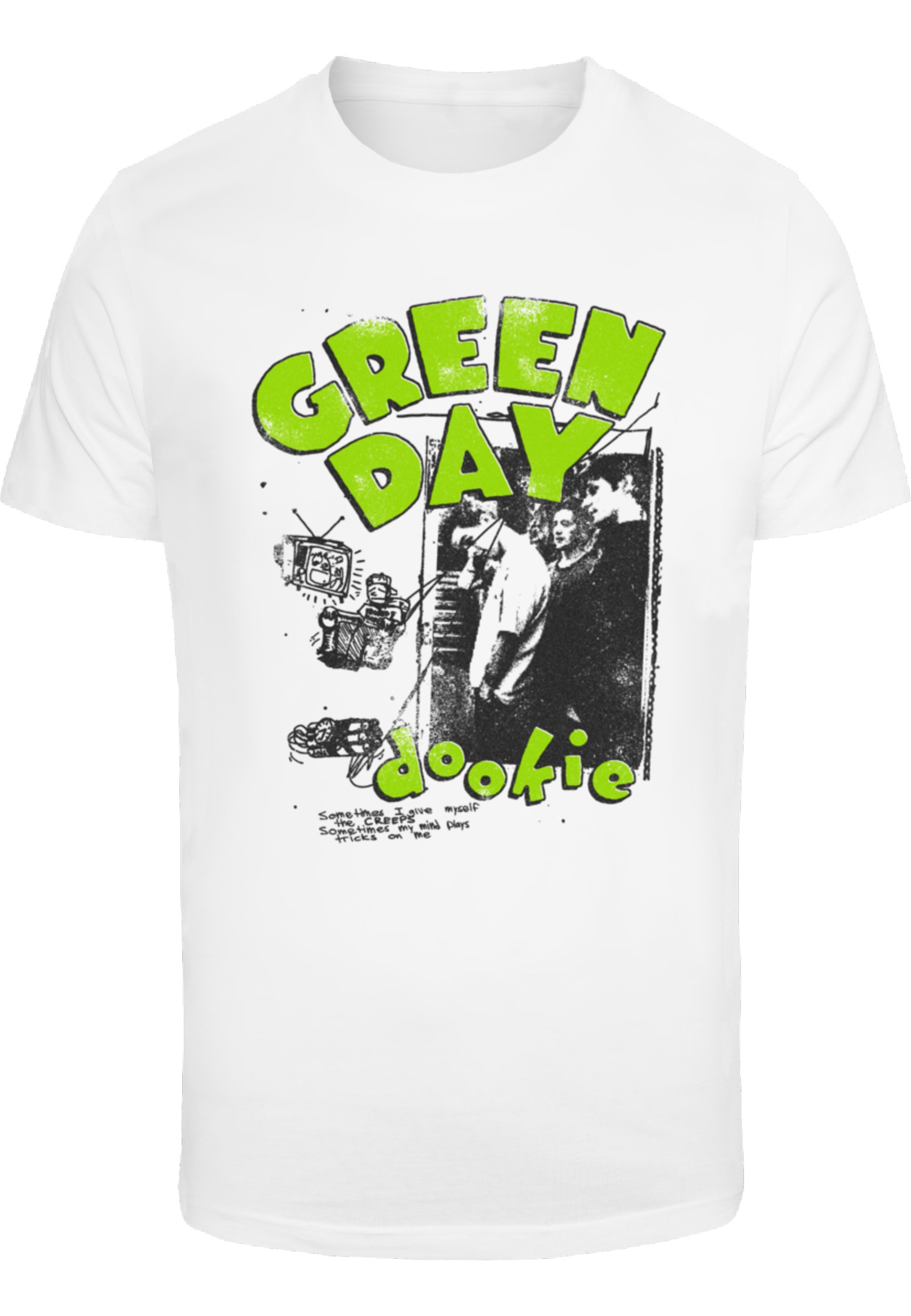 Merchcode T-Shirt "Merchcode Green Day Dookie Sketched up Tee" 1 Stk.