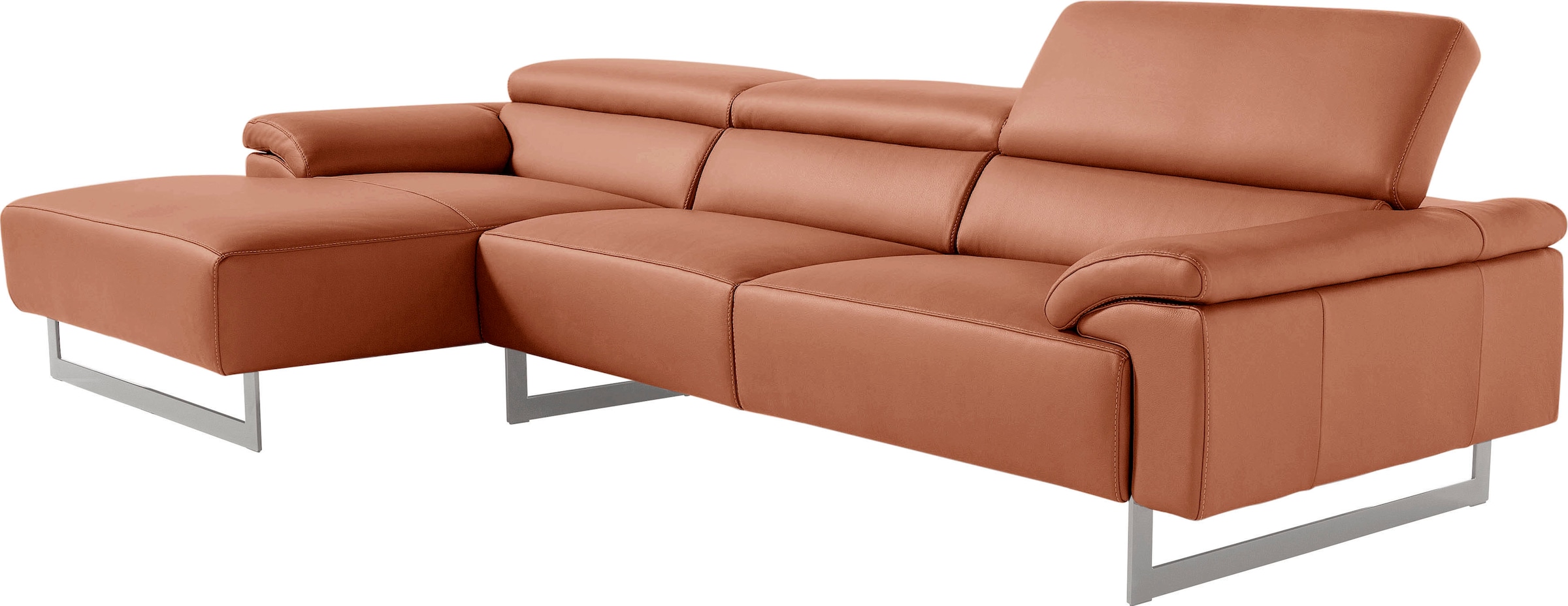 Egoitaliano Ecksofa "Malika, edel und bequem, Designsofa mit hochwertigen B günstig online kaufen