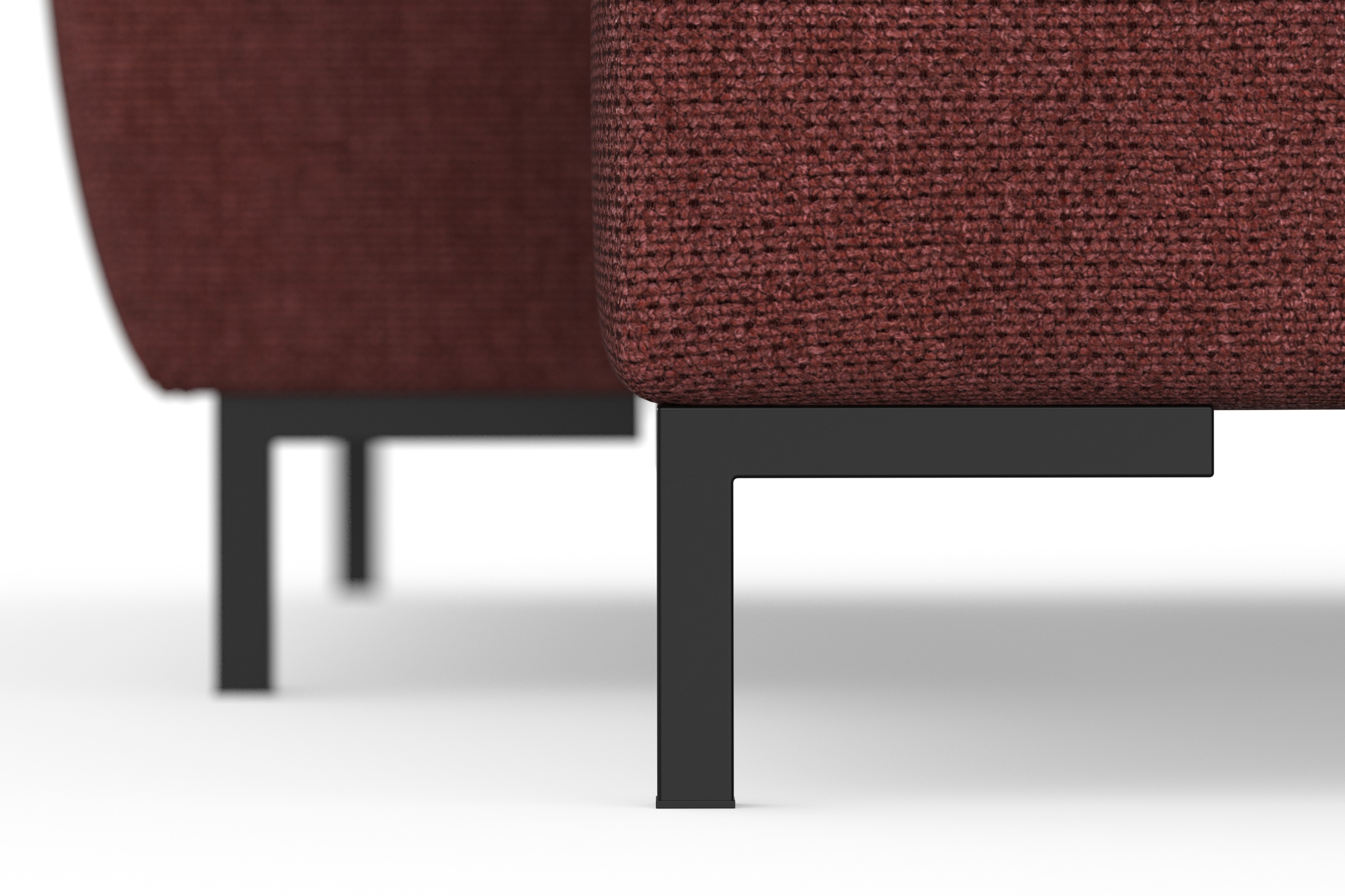 DOMO collection Wohnlandschaft »Capelo, komfortabel, klare Linien zeichnen dieses Design aus, U-Form«, mit Armteilverstellung, wahlweise mit Bettfunktion, Federkern