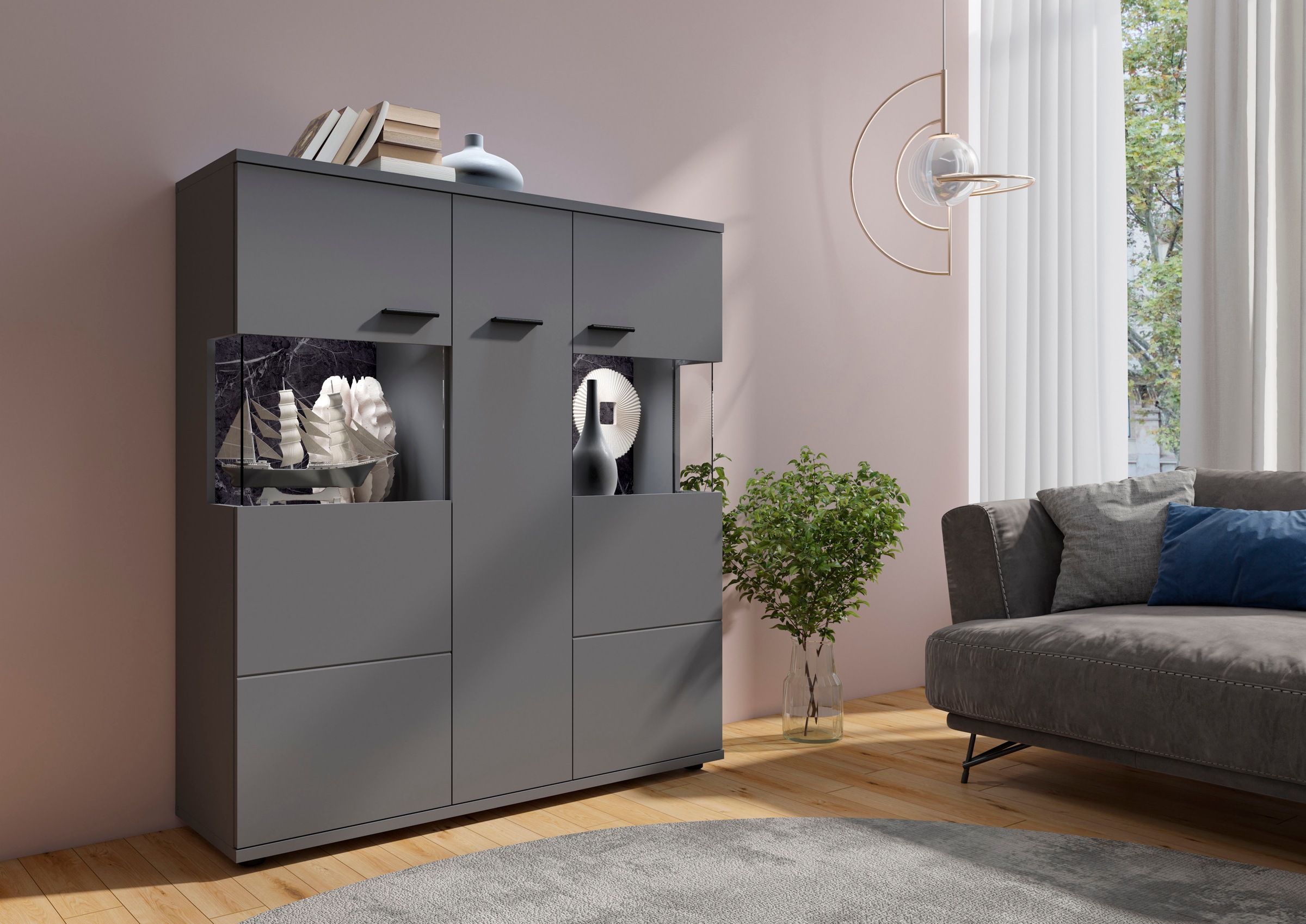 OTTO home Kommode "Henley" Höhe ca. 134,5 cm günstig online kaufen