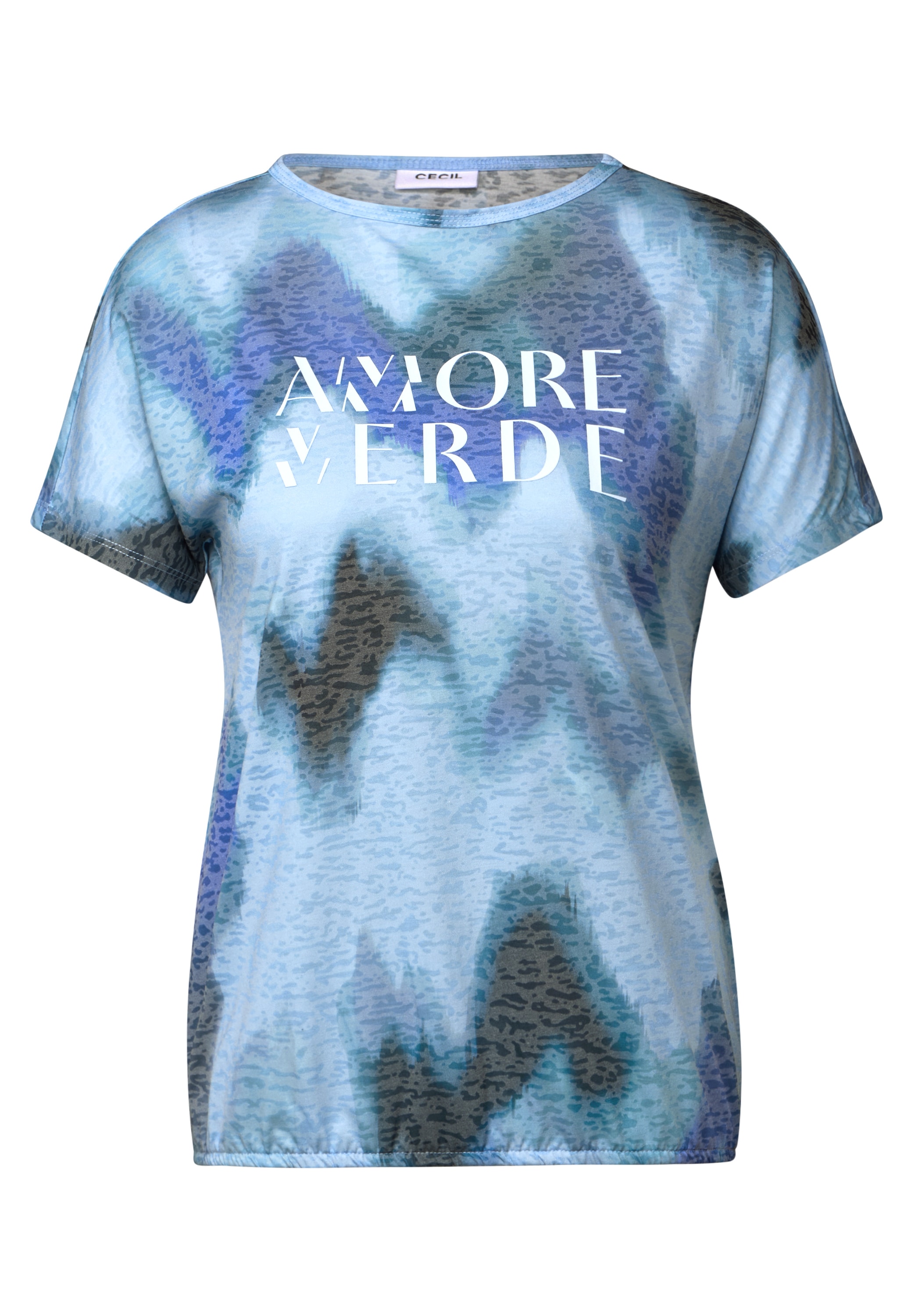Cecil Print-Shirt, mit Schriftzug