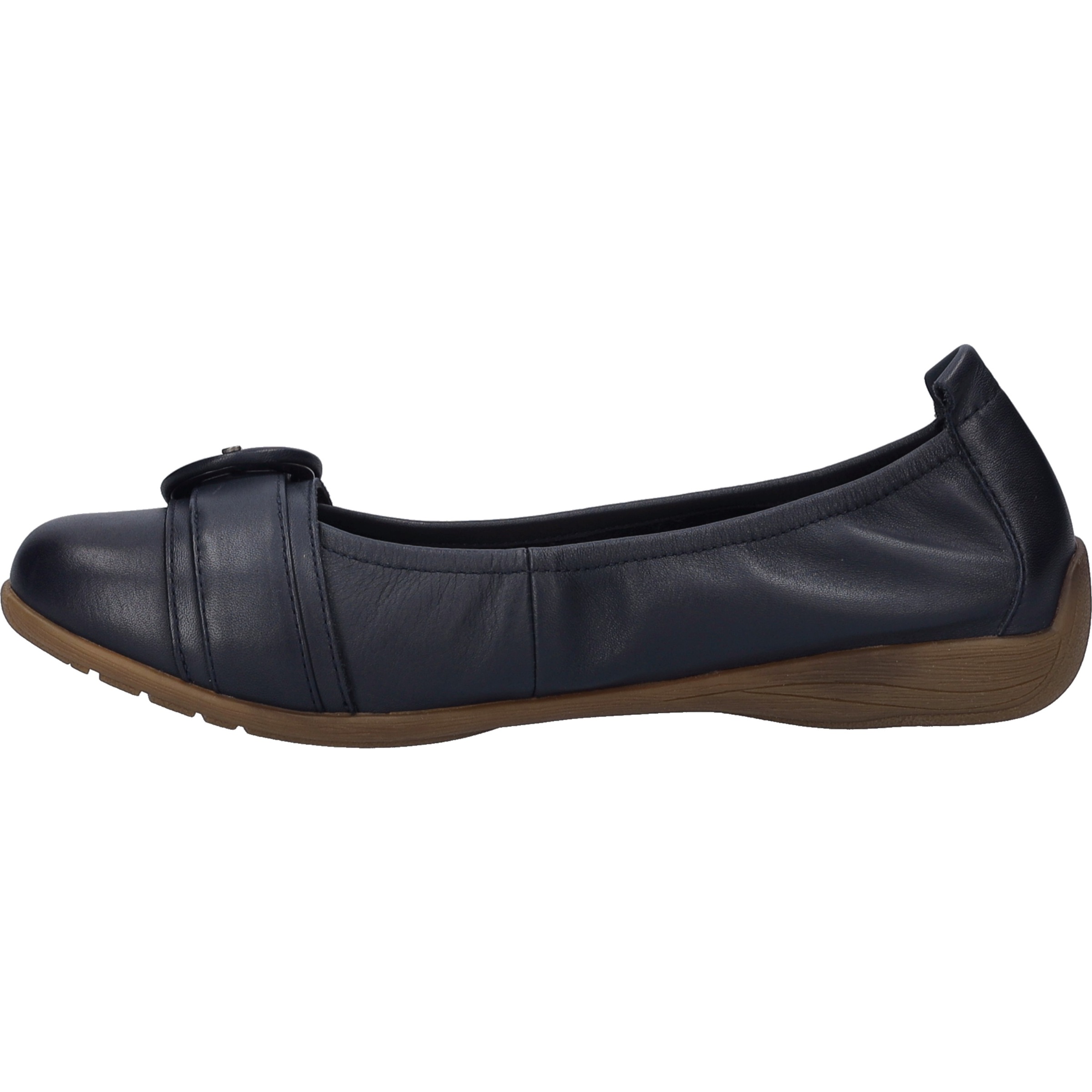 Ballerina JOSEF SEIBEL "Fenja 23, indigo", Damen, Gr. 39, blau (indigo), Obermaterial: 100% Rindsleder Leather cow., Schuhe Ballerina 2