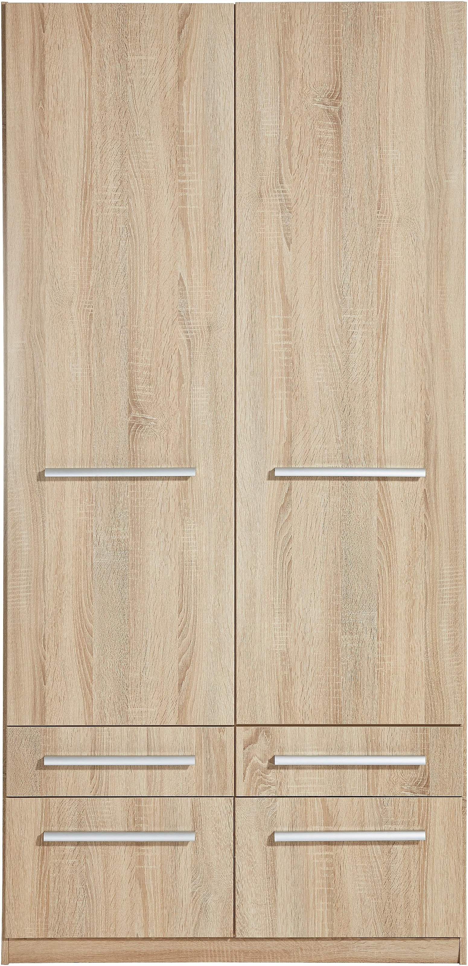 priess Kleiderschrank »Schrank Garderobe Wäscheschrank Barcelona in 5 Breiten«, viel Stauraum, geräumige Schubkästen, mit Spiegel, MADE IN GERMANY