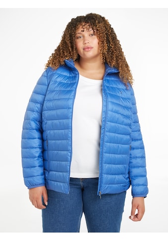 TOMMY HILFIGER Curve Steppjacke »CRV LW PADDED GLB dryžuota...