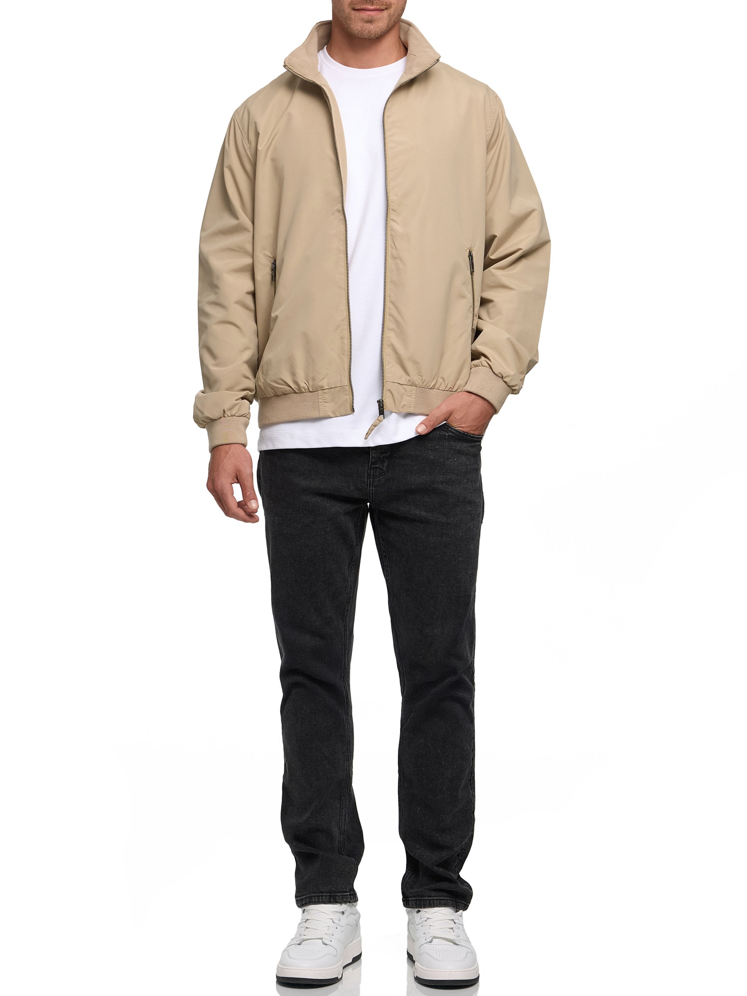 Indicode Bomberjacke »INCatall« ohne Kapuze