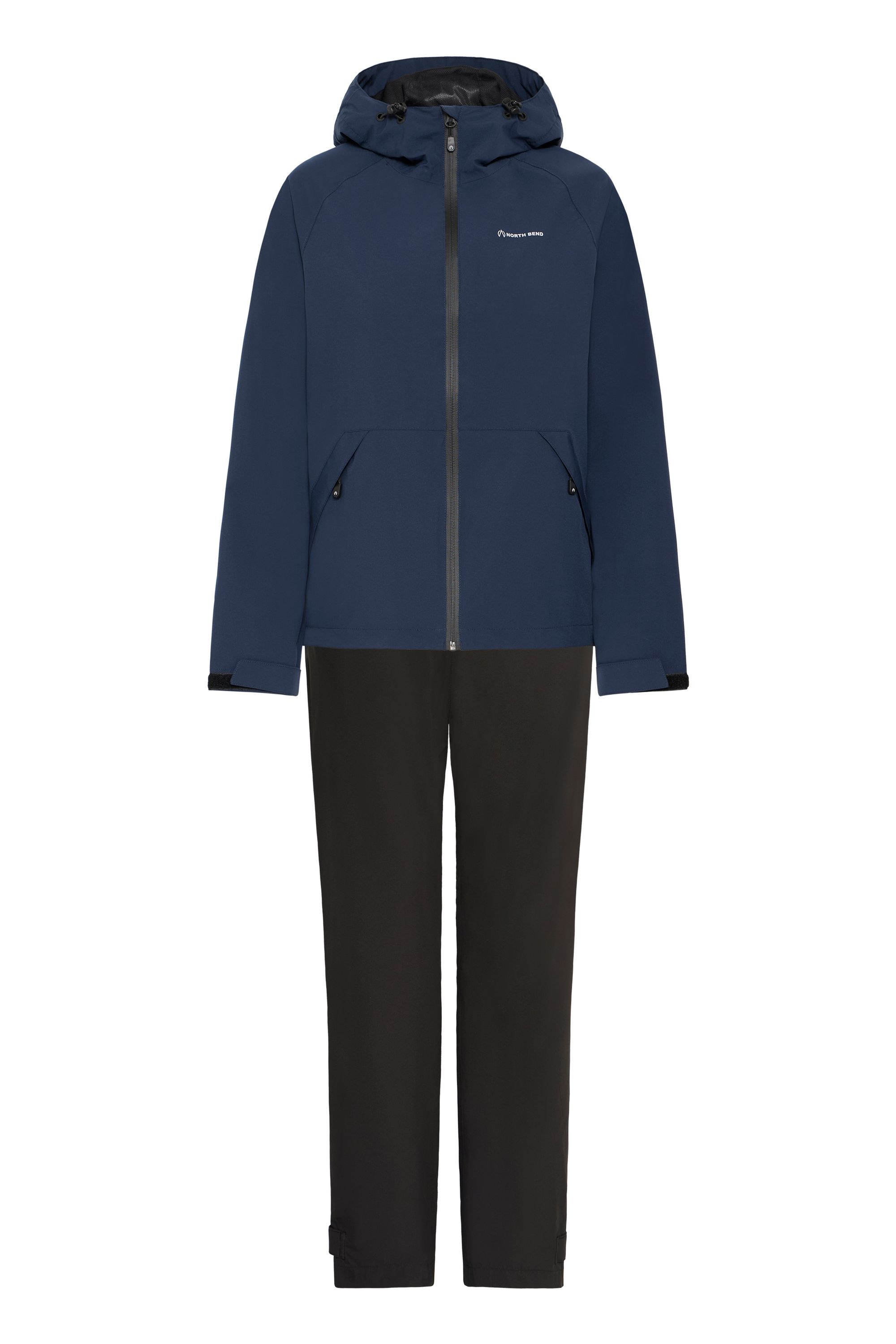 North Bend Regenjacke "Regenjacke NBGustana W Set W-PRO 10.000 mit wasserdichter Beschichtung"